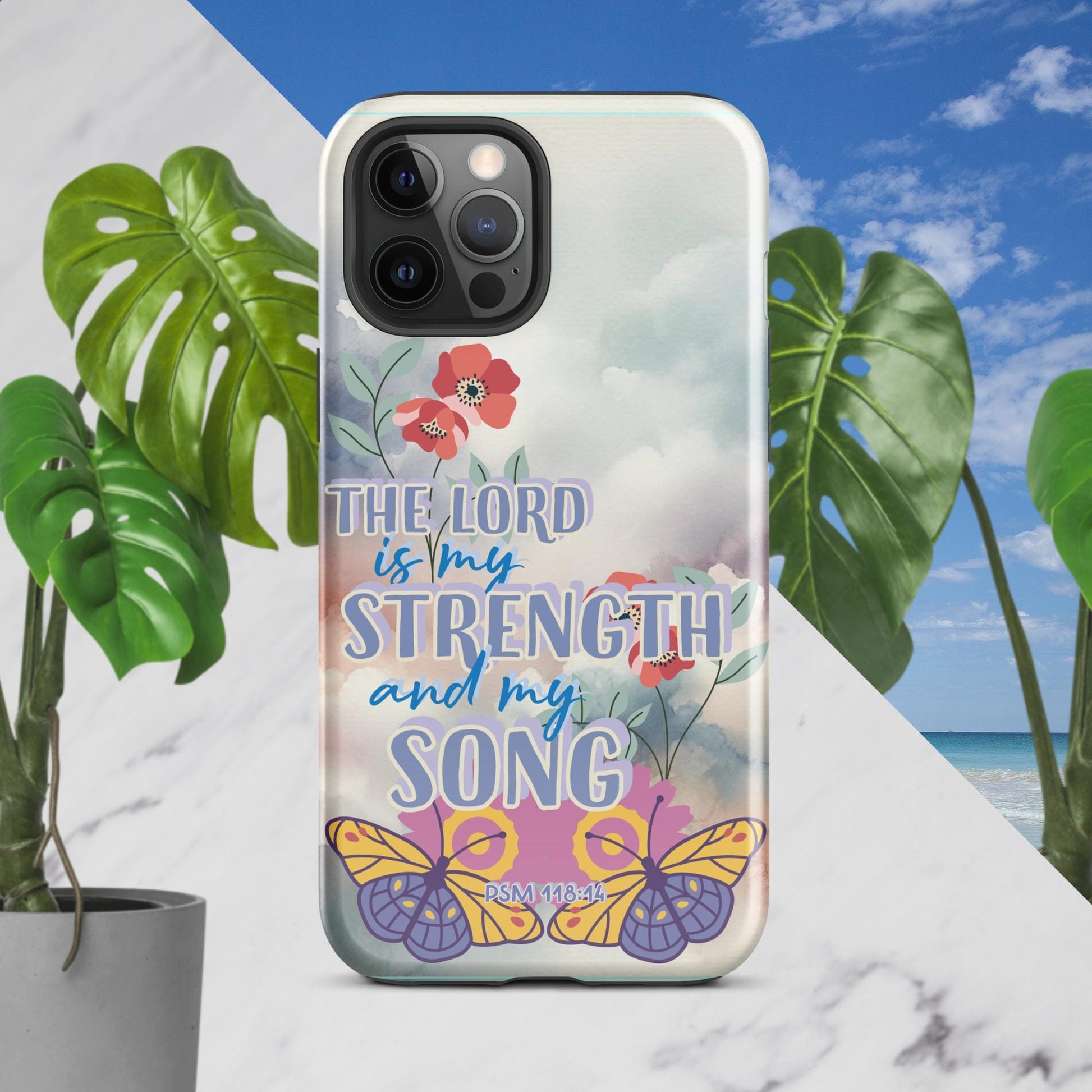 Trendyguard iPhone 12 Pro Max The Lord Is My Strength & My Song Tough Case for iPhone®