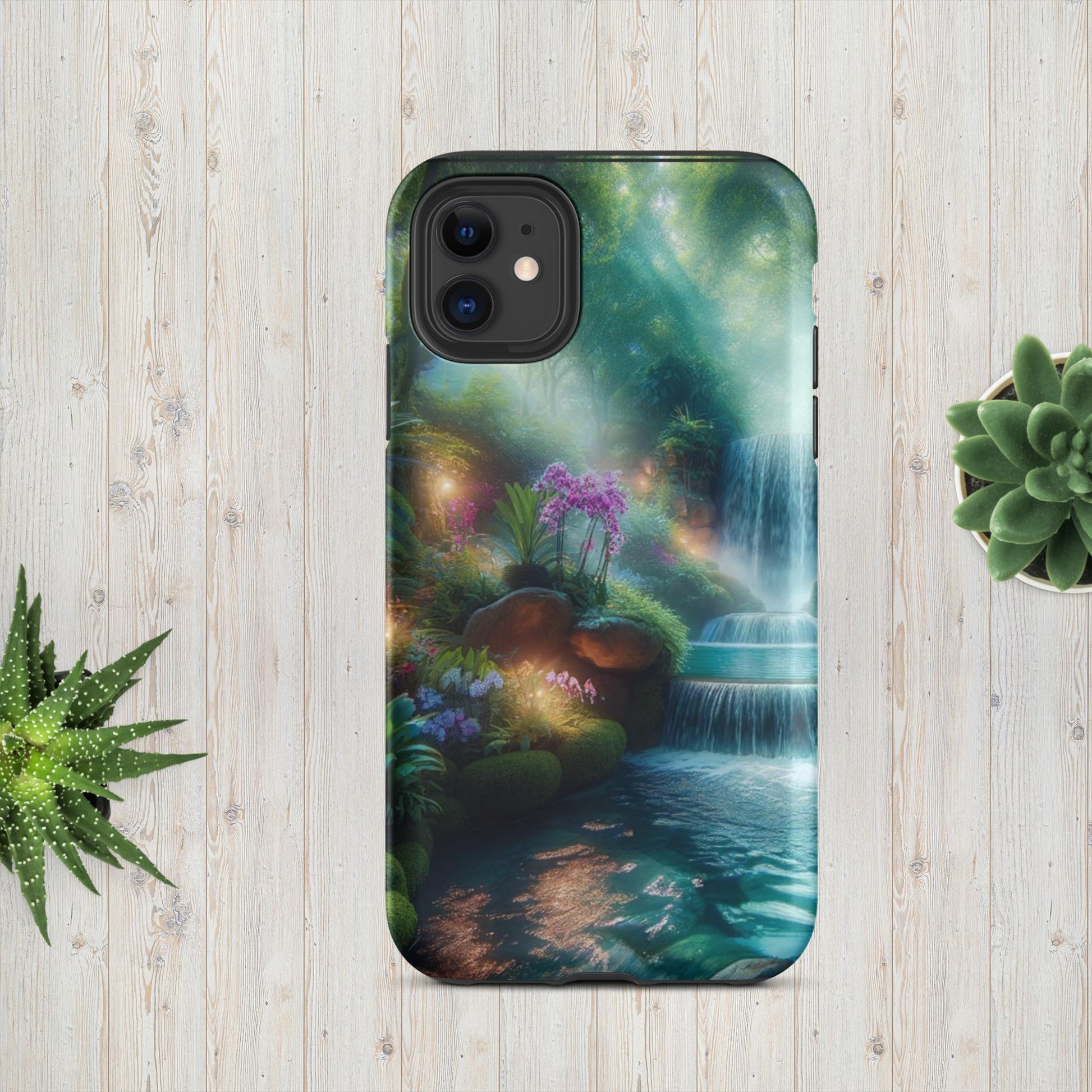 The Hologram Hook Up Matte / iPhone 11 Hidden Secret Tough Case for iPhone®