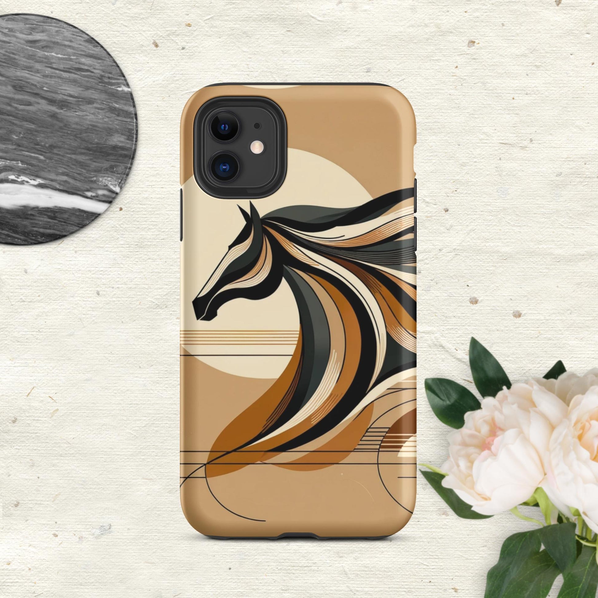 The Hologram Hook Up Matte / iPhone 11 Horse Icon Tough Case for iPhone®