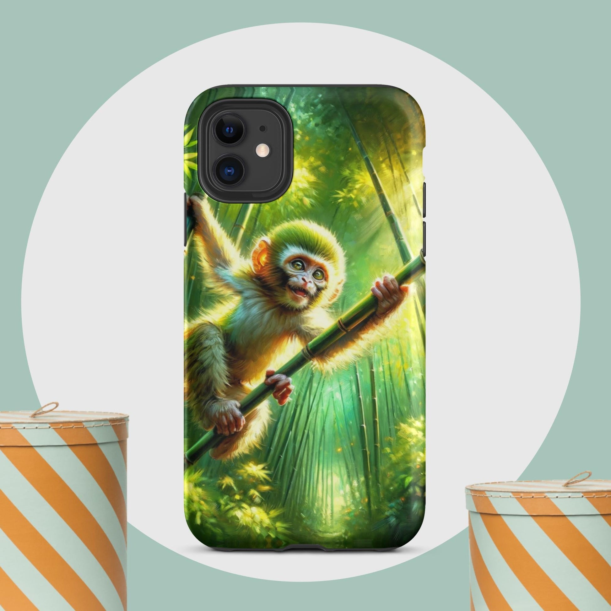 The Hologram Hook Up Matte / iPhone 11 Monkey Tough Case for iPhone®