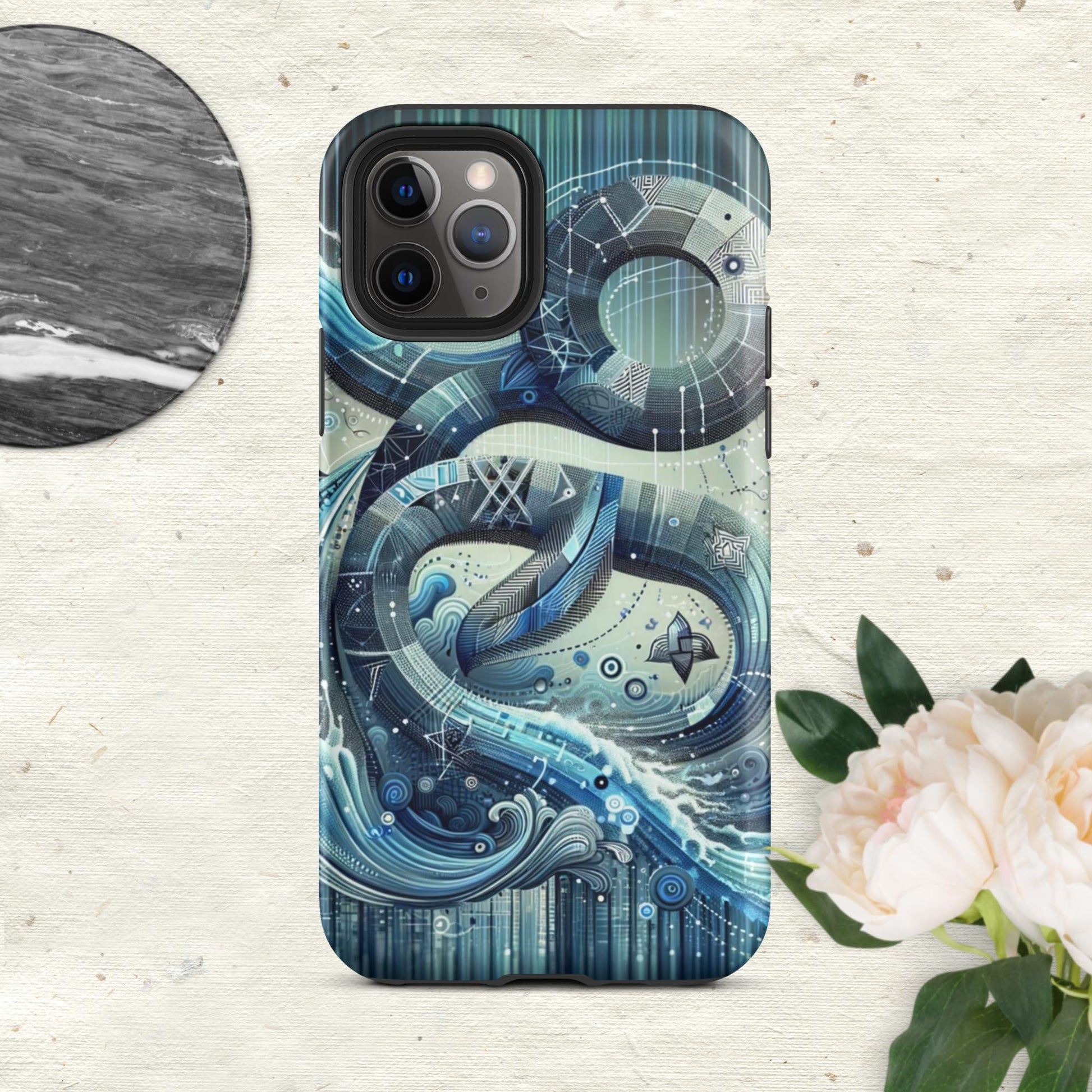 The Hologram Hook Up Matte / iPhone 11 Pro Aquarius Tough Case for iPhone®