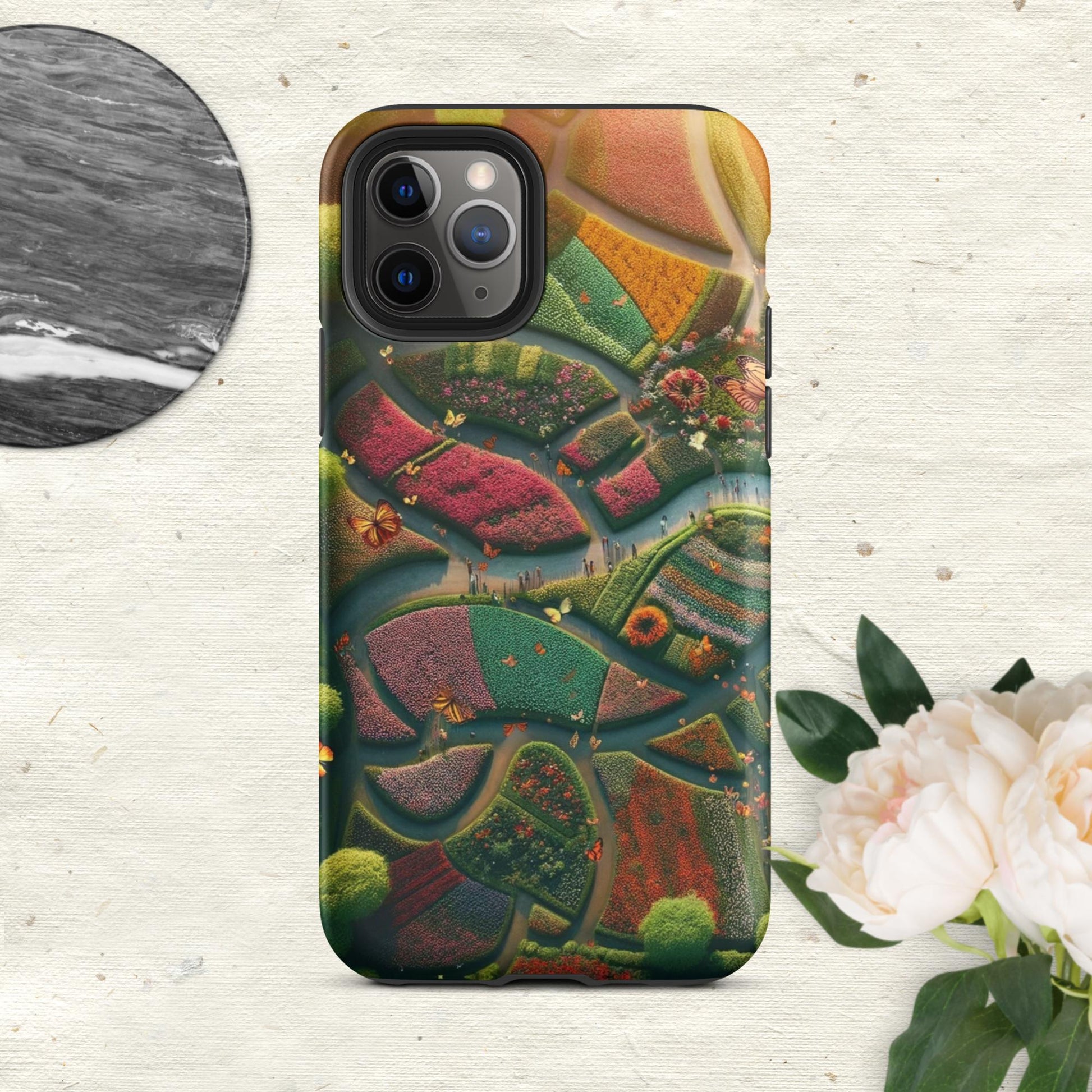 The Hologram Hook Up Matte / iPhone 11 Pro Butterfly Landia Tough Case for iPhone®