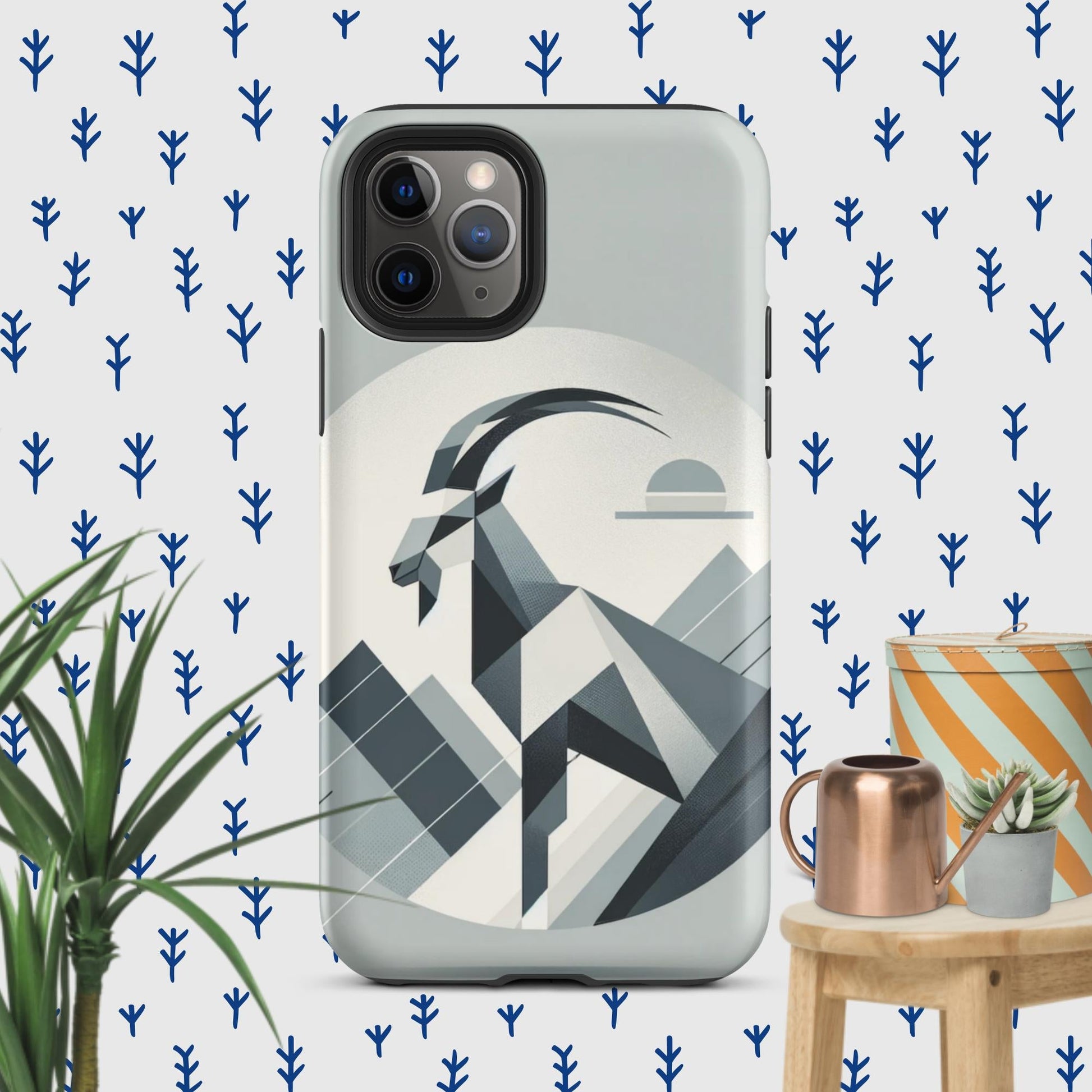 The Hologram Hook Up Matte / iPhone 11 Pro Goat Icon Tough Case for iPhone®