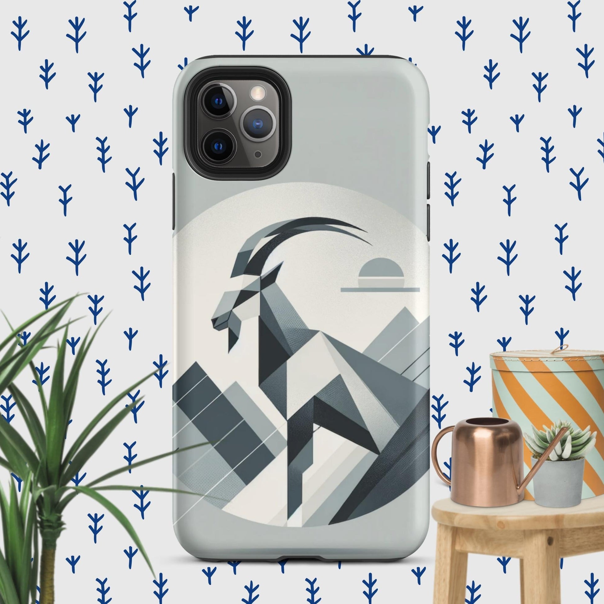 The Hologram Hook Up Matte / iPhone 11 Pro Max Goat Icon Tough Case for iPhone®