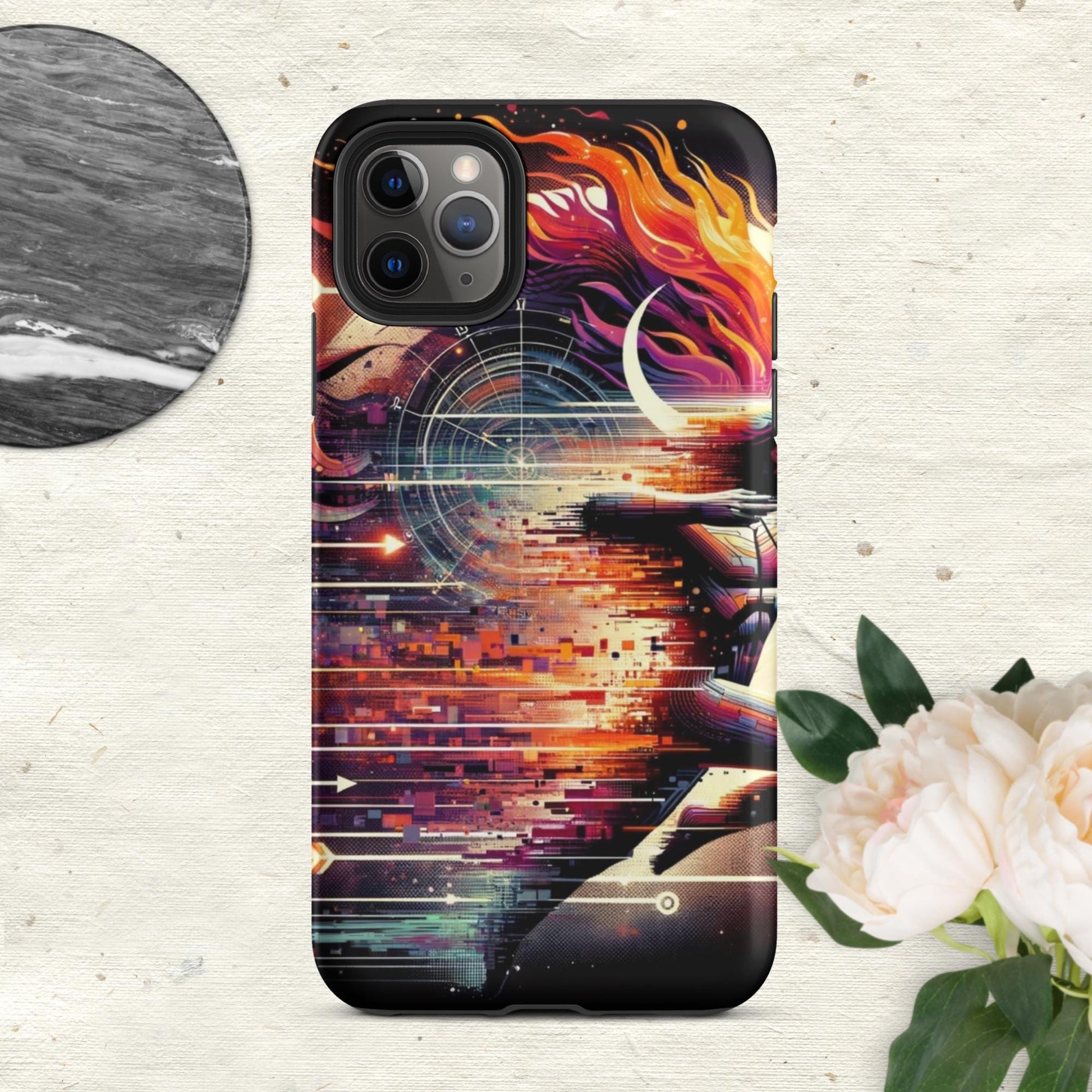 The Hologram Hook Up Matte / iPhone 11 Pro Max Sagittarius Tough Case for iPhone®