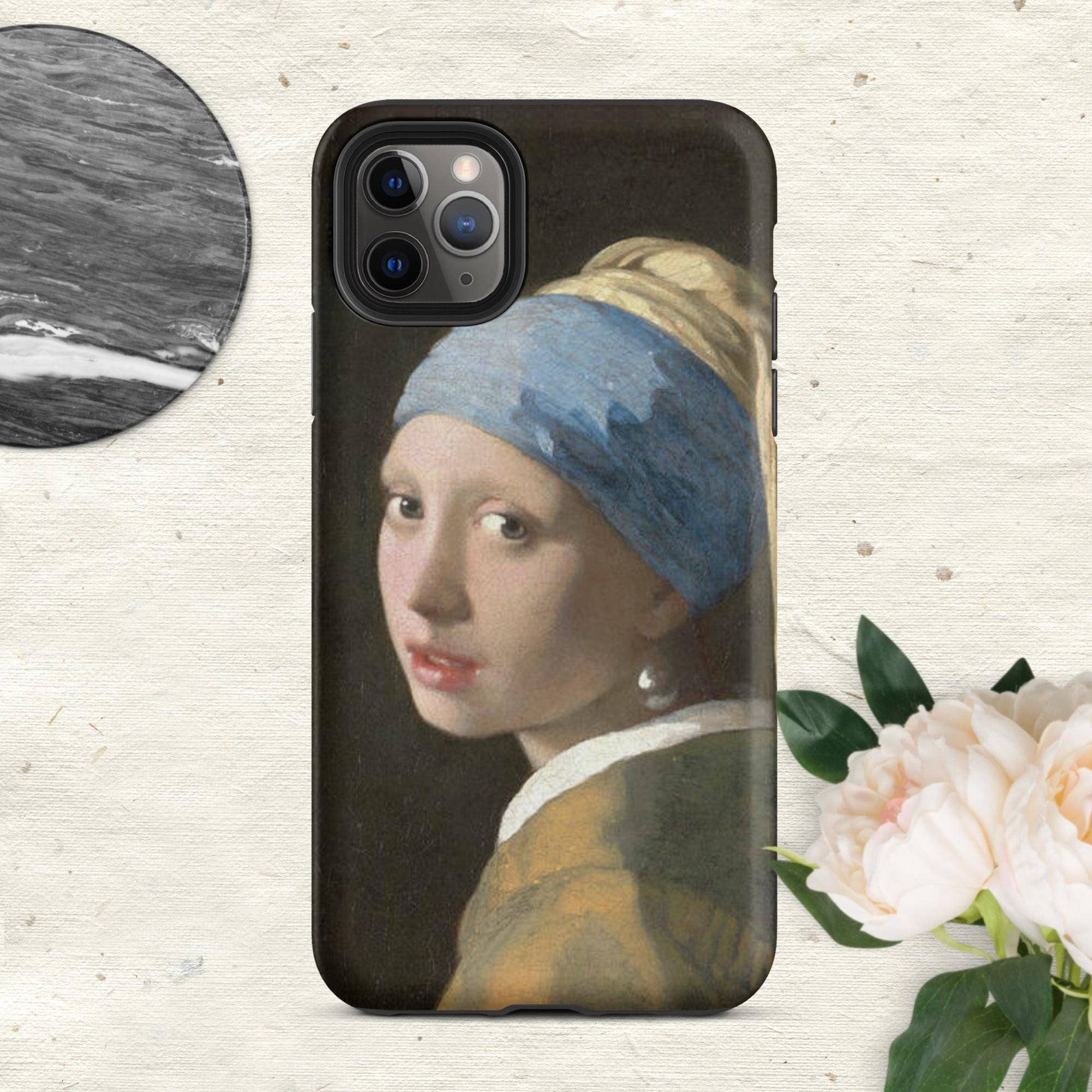 The Hologram Hook Up Matte / iPhone 11 Pro Max Vermeer's Pearl Tough Case for iPhone®