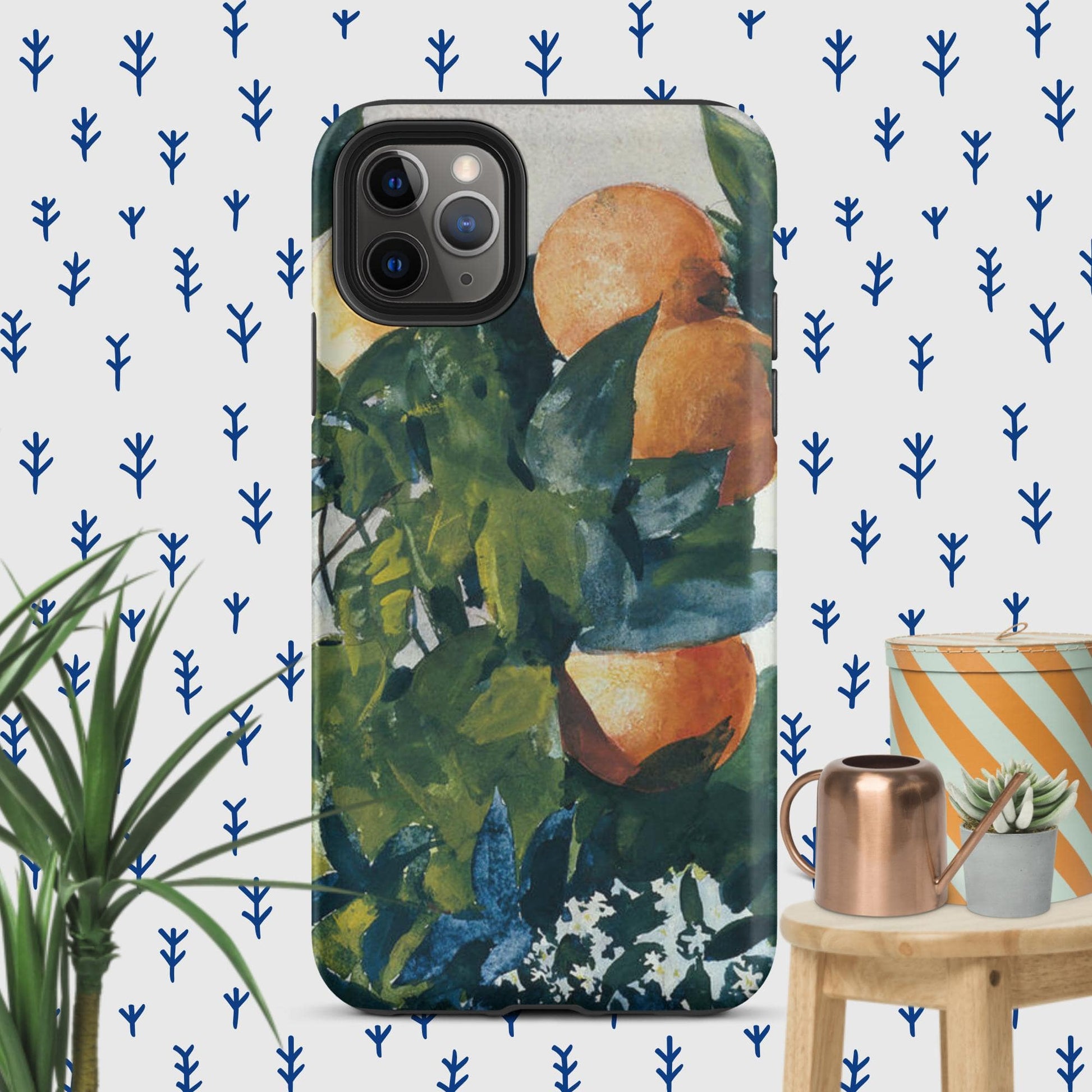 The Hologram Hook Up Matte / iPhone 11 Pro Max Winslow's Oranges Tough Case for iPhone®