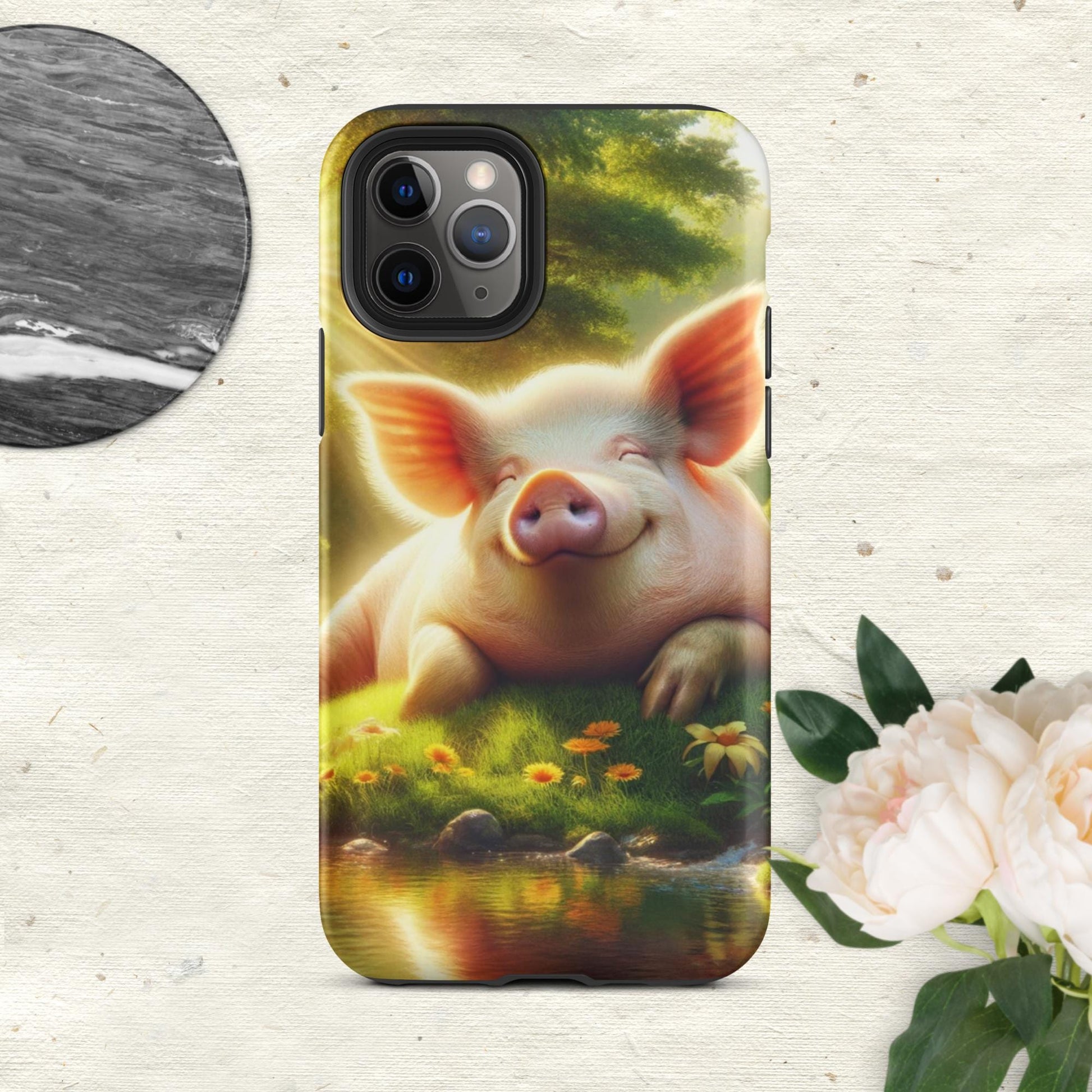 The Hologram Hook Up Matte / iPhone 11 Pro Pig Tough Case for iPhone®