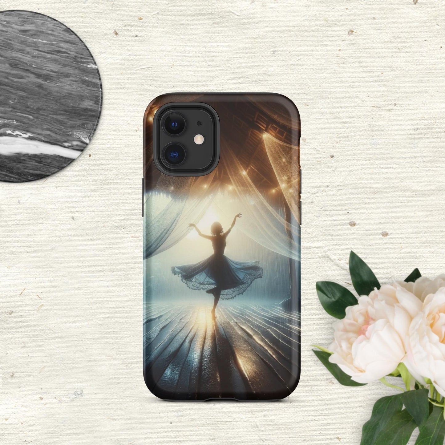 The Hologram Hook Up Matte / iPhone 12 mini Always Dancing Tough Case for iPhone®