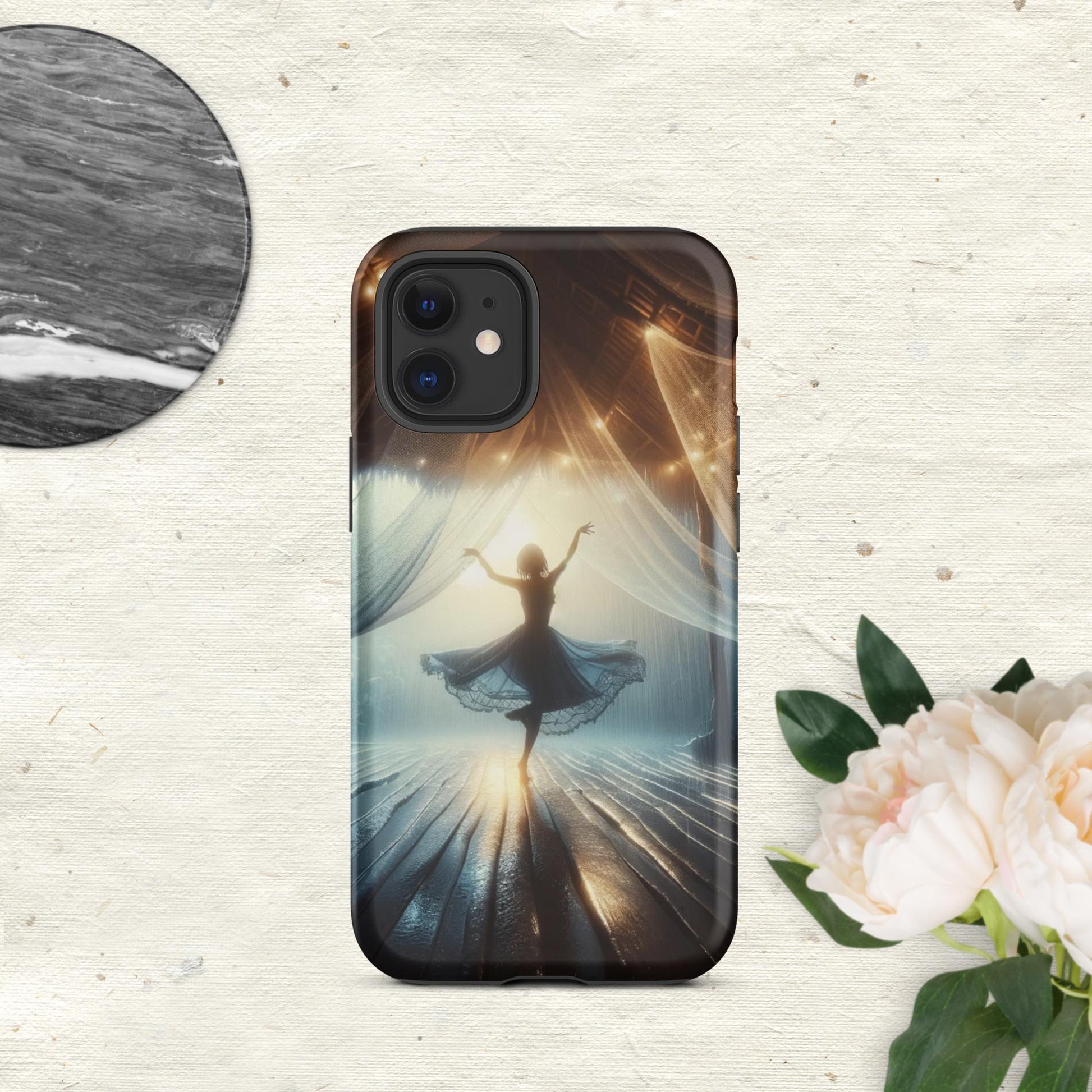 The Hologram Hook Up Matte / iPhone 12 mini Always Dancing Tough Case for iPhone®
