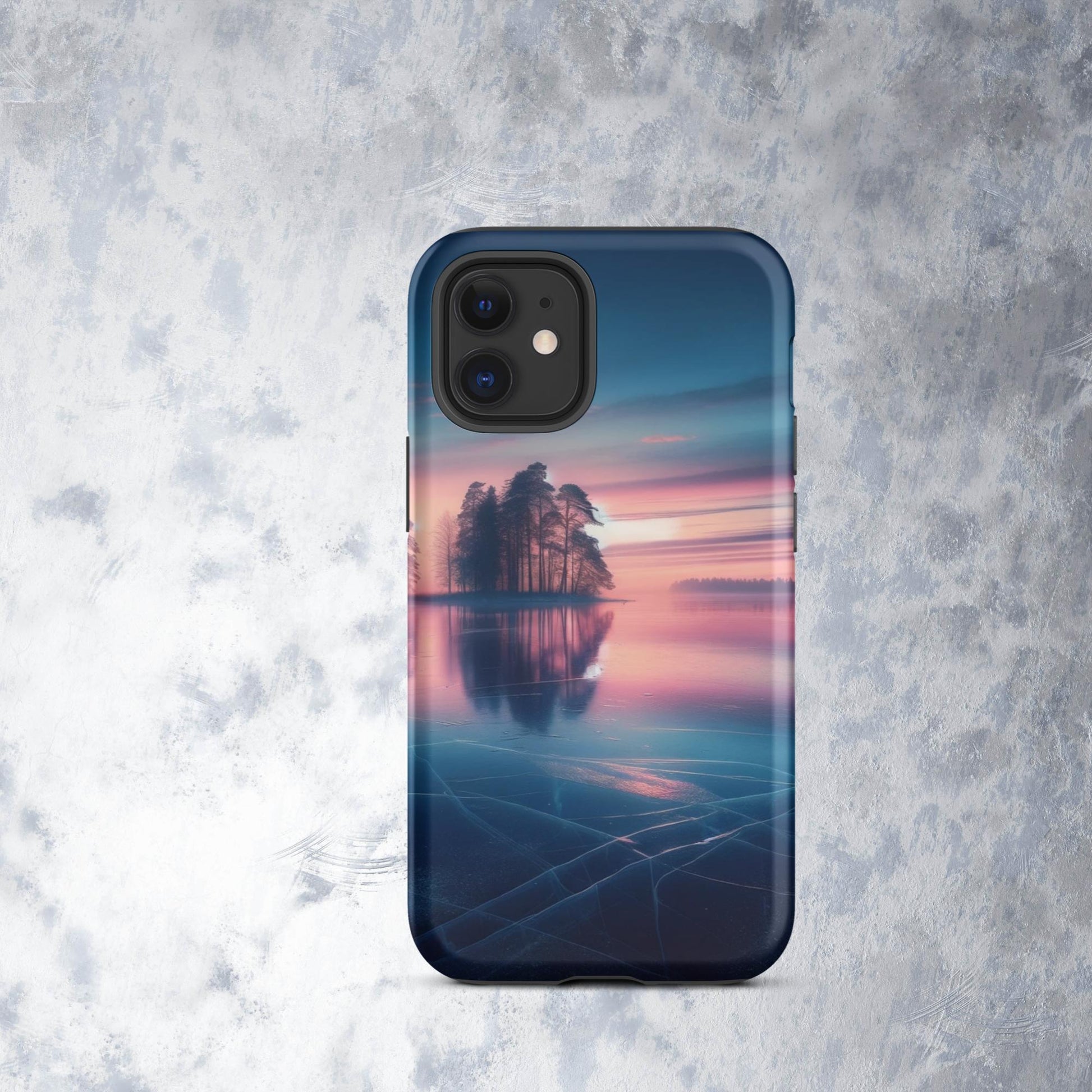 The Hologram Hook Up Matte / iPhone 12 mini Beauty On Ice Tough Case for iPhone®