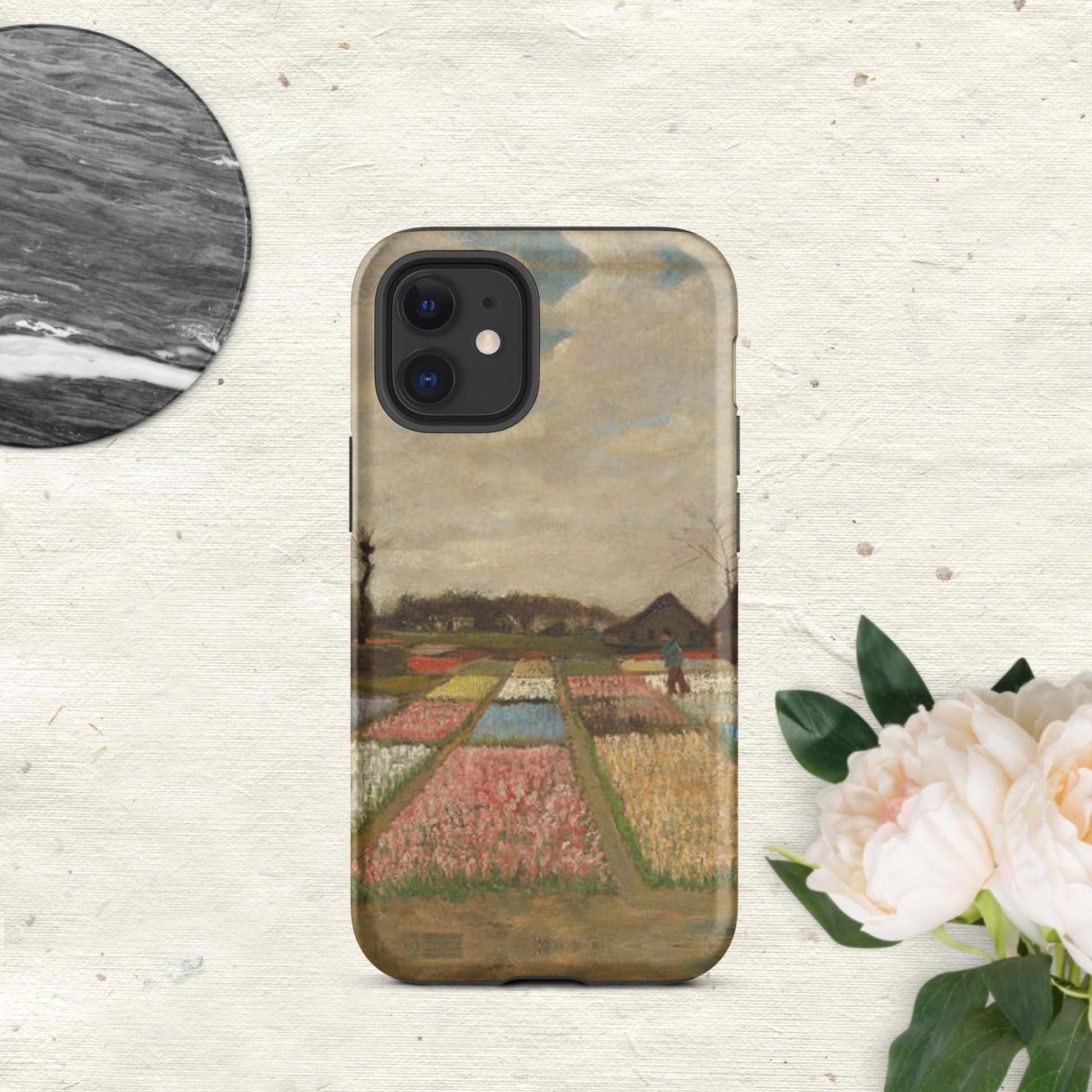 The Hologram Hook Up Matte / iPhone 12 mini Holland Flowers Tough Case for iPhone®
