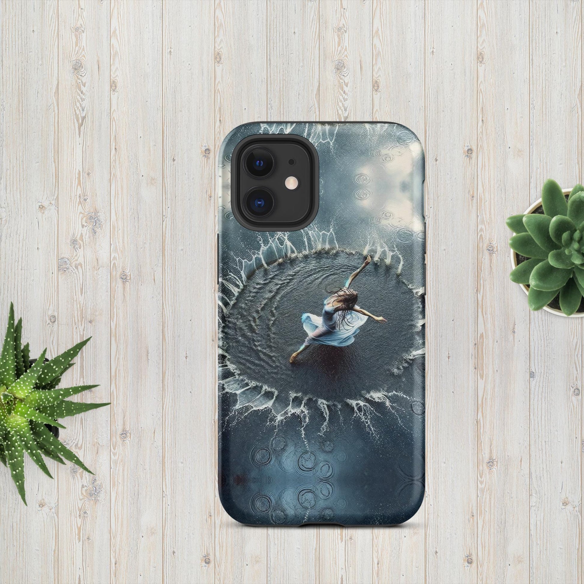 The Hologram Hook Up Matte / iPhone 12 mini Puddle Dance Tough Case for iPhone®