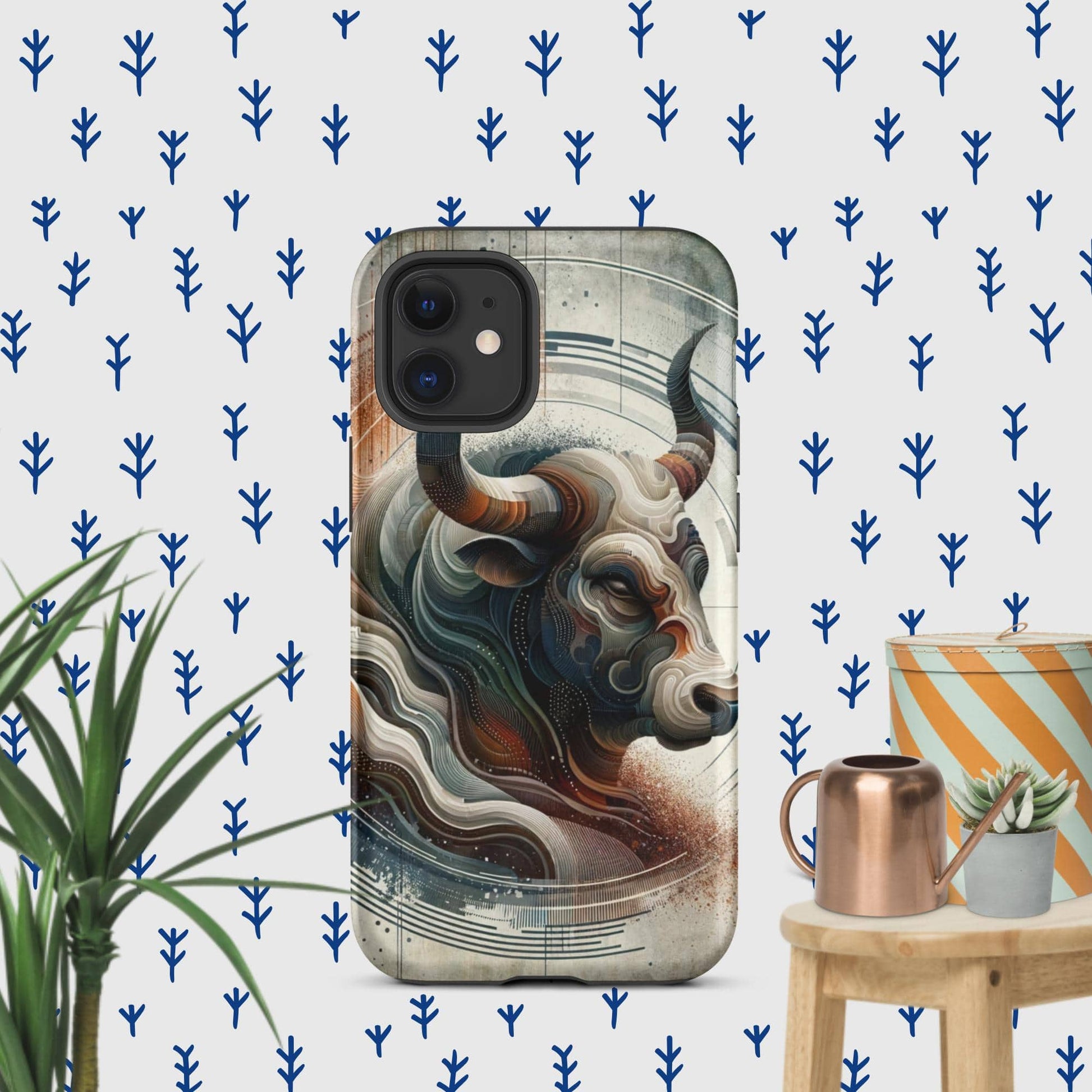 The Hologram Hook Up Matte / iPhone 12 mini Taurus Tough Case for iPhone®