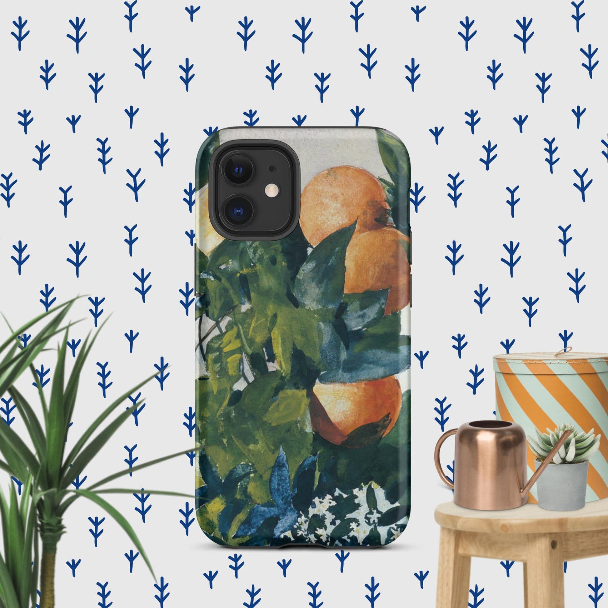 The Hologram Hook Up Matte / iPhone 12 mini Winslow's Oranges Tough Case for iPhone®