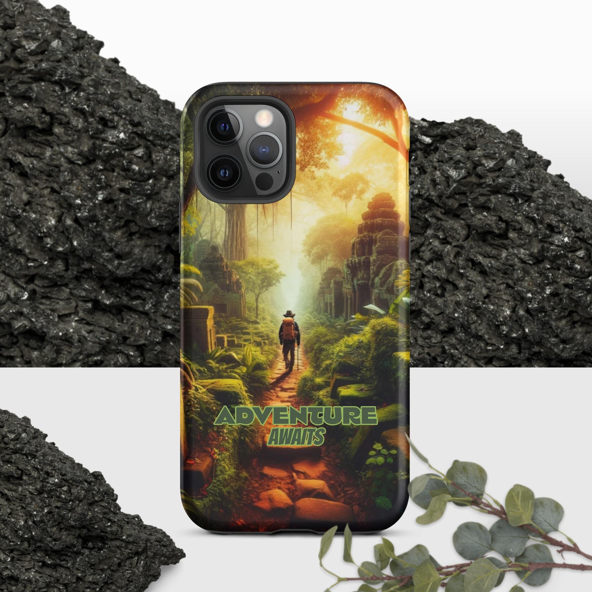 Trendyguard Matte / iPhone 12 Pro Adventure Awaits Tough Case for iPhone®