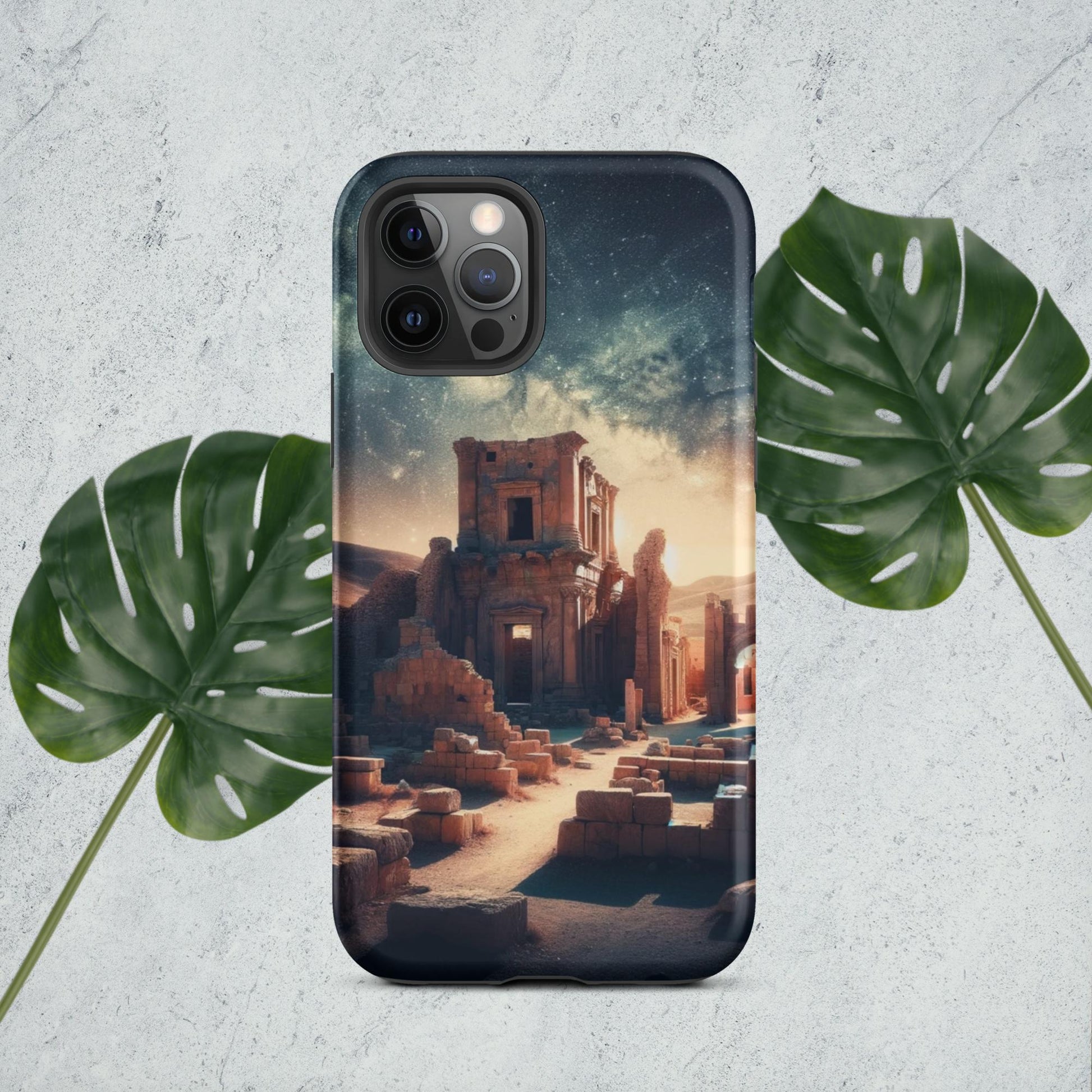 The Hologram Hook Up Matte / iPhone 12 Pro Ancient Riches Tough Case for iPhone®