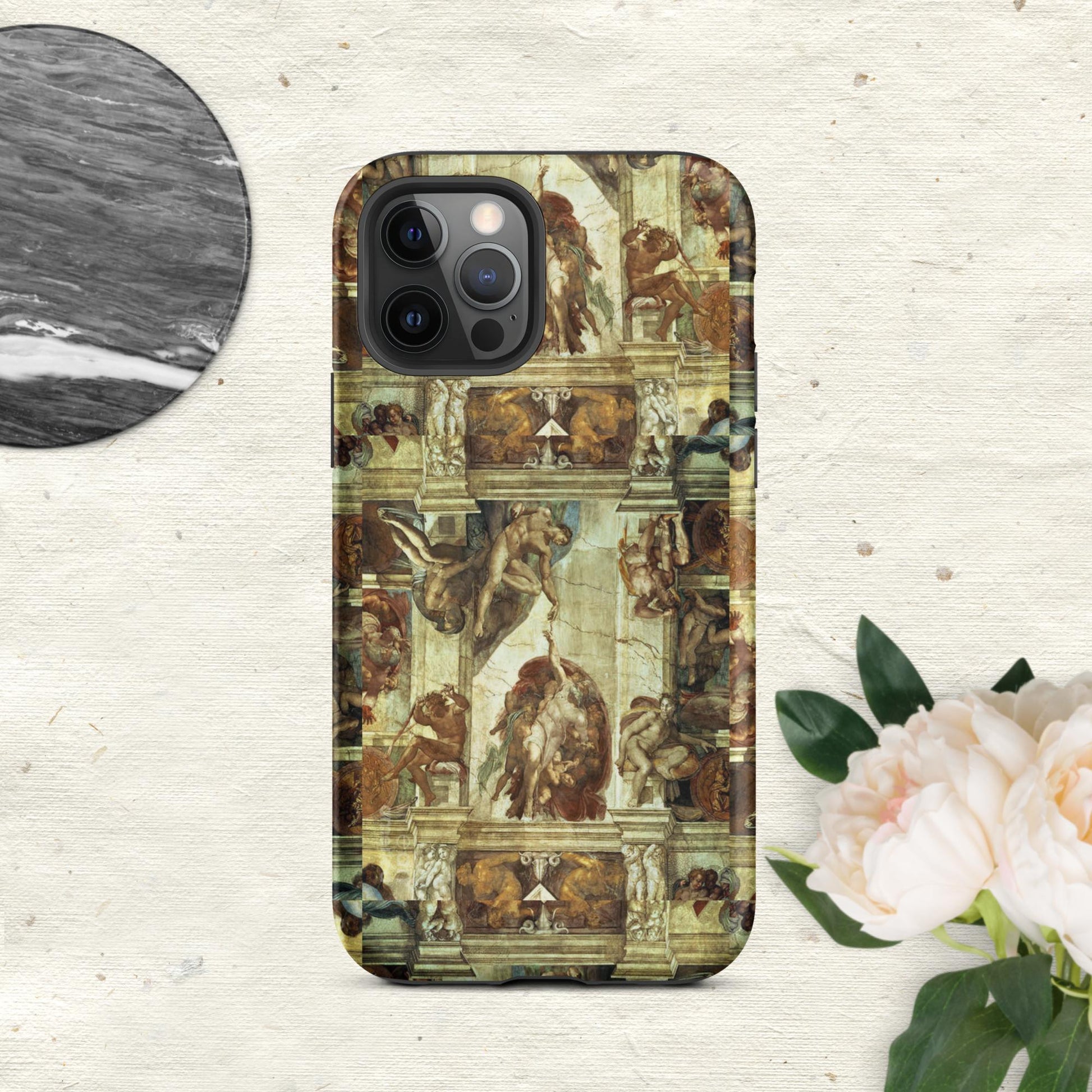 The Hologram Hook Up Matte / iPhone 12 Pro Creation Tough Case for iPhone®