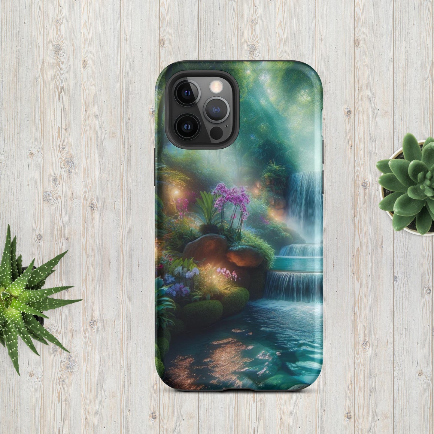 The Hologram Hook Up Matte / iPhone 12 Pro Hidden Secret Tough Case for iPhone®