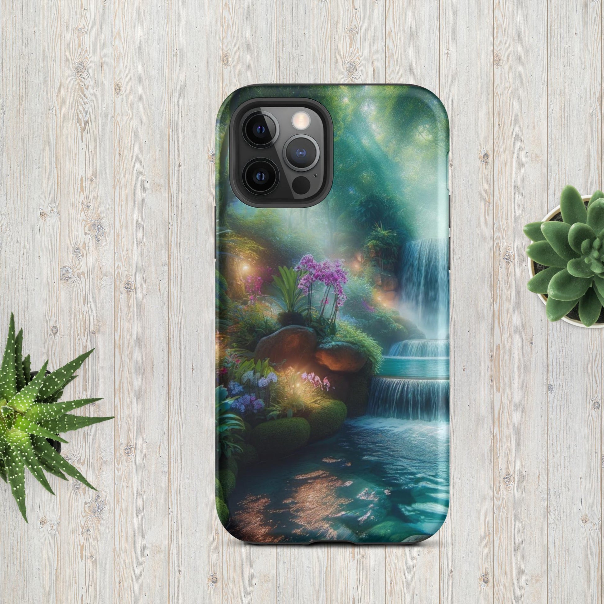 The Hologram Hook Up Matte / iPhone 12 Pro Hidden Secret Tough Case for iPhone®