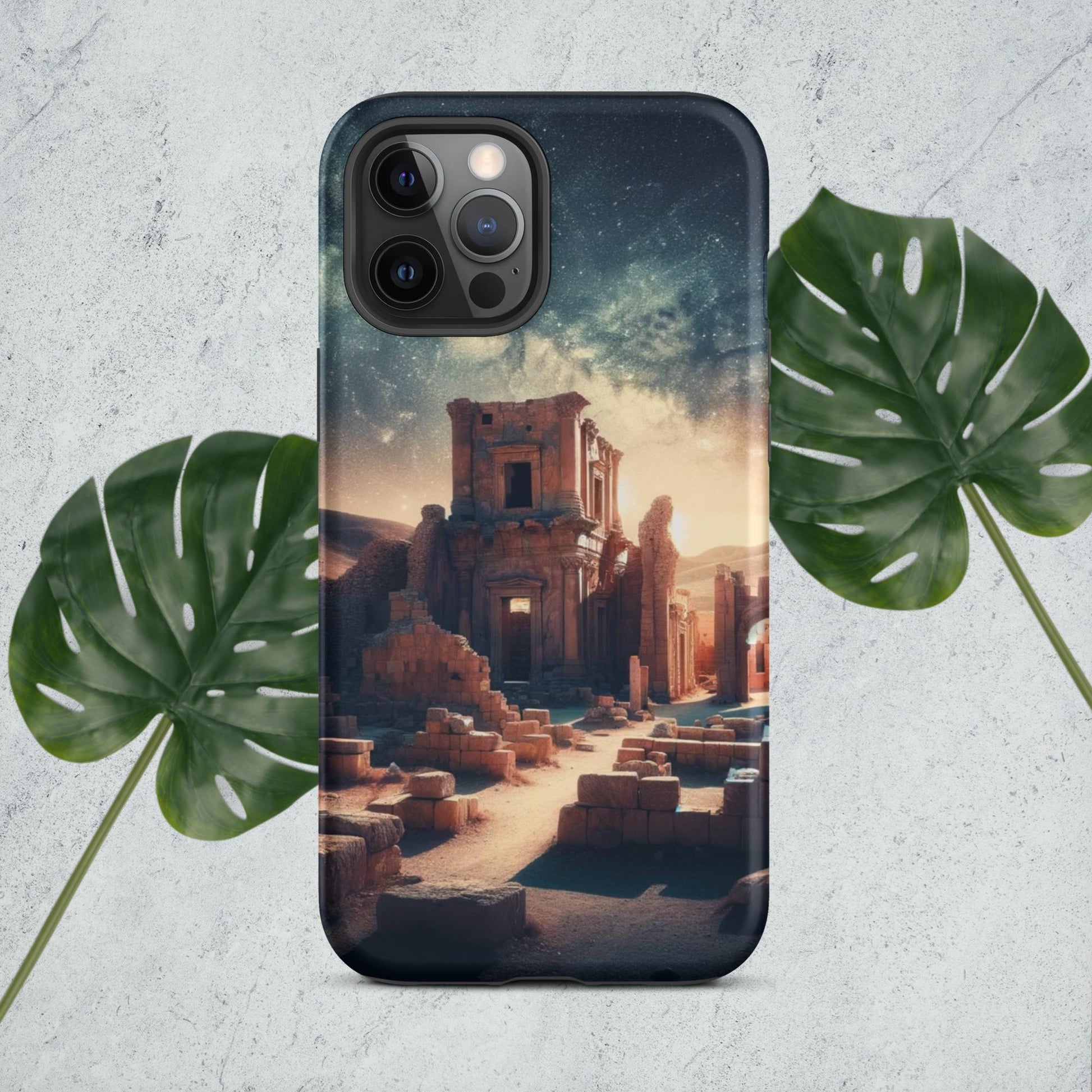 The Hologram Hook Up Matte / iPhone 12 Pro Max Ancient Riches Tough Case for iPhone®