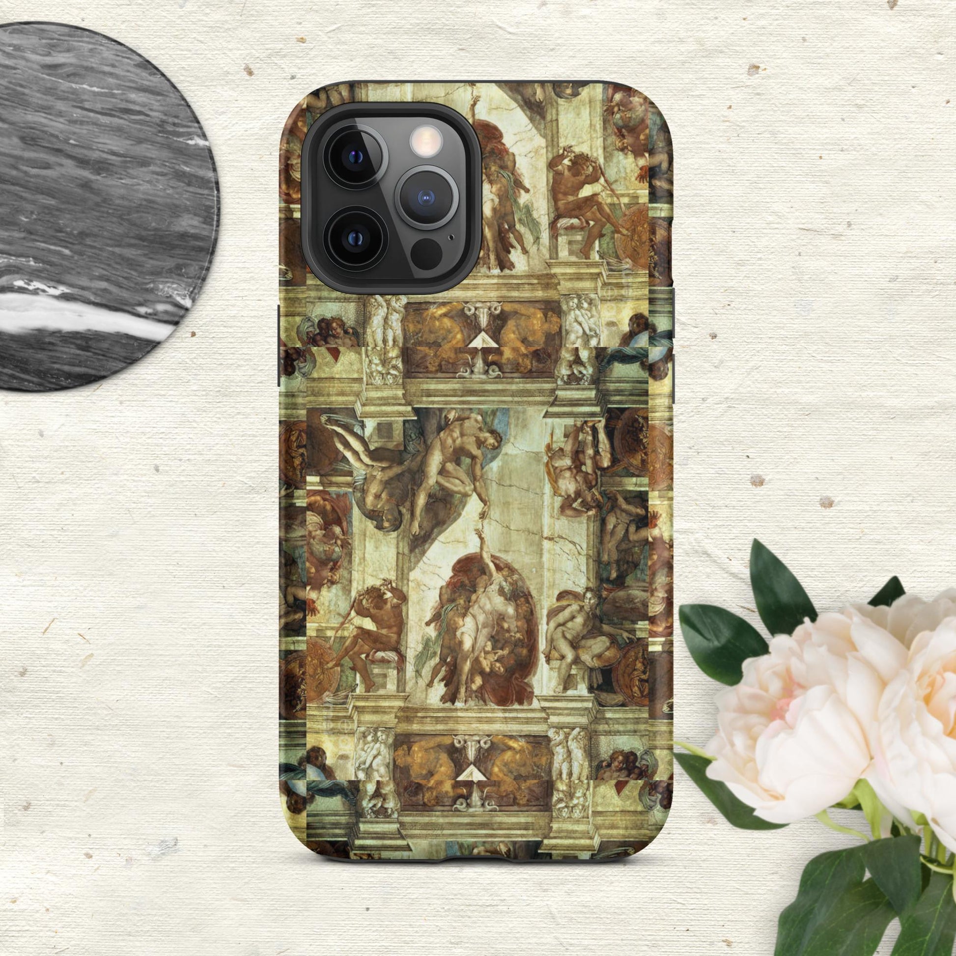 The Hologram Hook Up Matte / iPhone 12 Pro Max Creation Tough Case for iPhone®