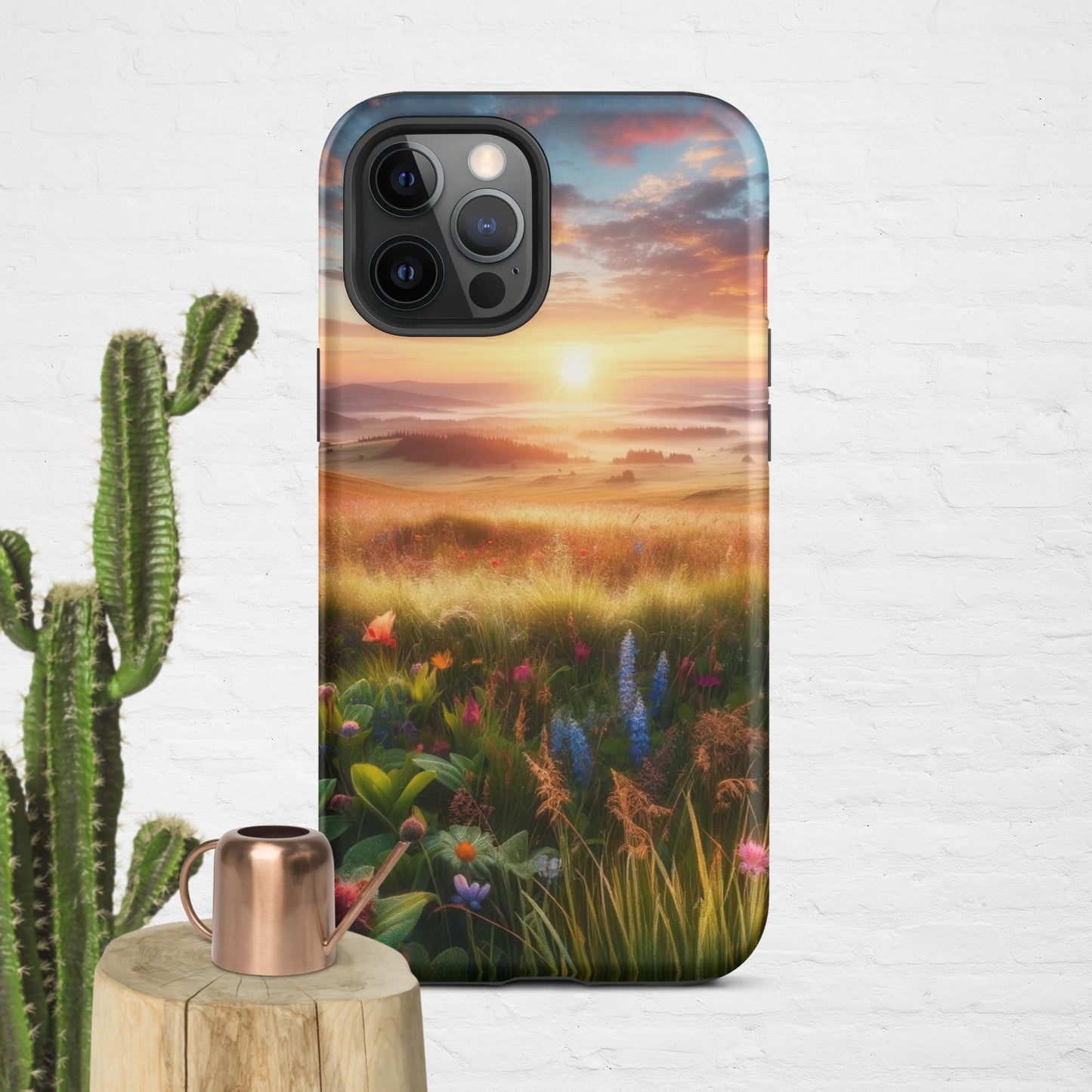 The Hologram Hook Up Matte / iPhone 12 Pro Max Dewy Horizons Tough Case for iPhone®