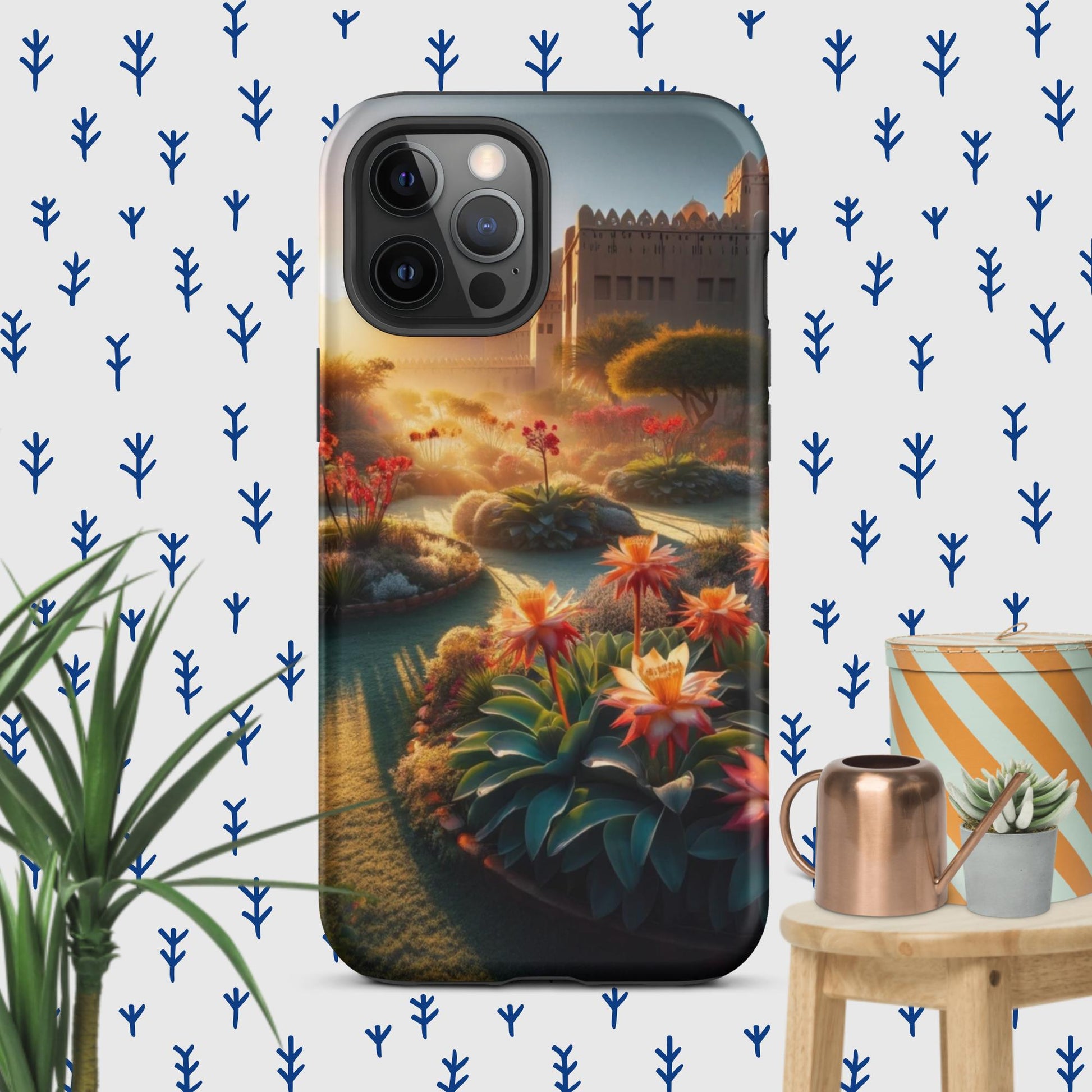 The Hologram Hook Up Matte / iPhone 12 Pro Max Enchanted Gardens Tough Case for iPhone®