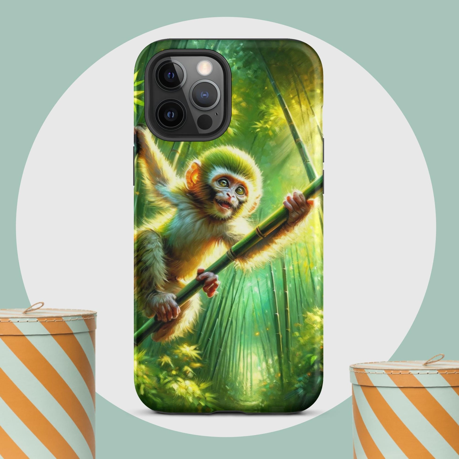 The Hologram Hook Up Matte / iPhone 12 Pro Max Monkey Tough Case for iPhone®
