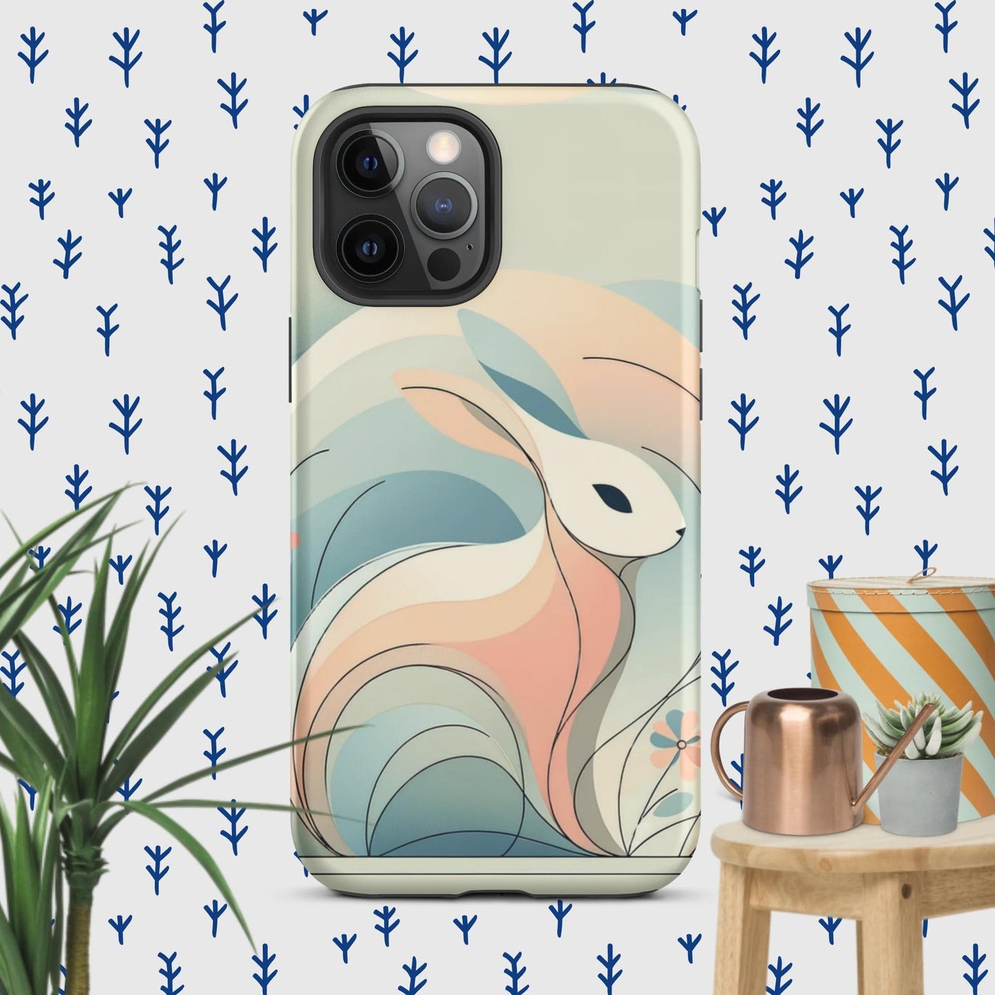 The Hologram Hook Up Matte / iPhone 12 Pro Max Rabbit Icon Tough Case for iPhone®