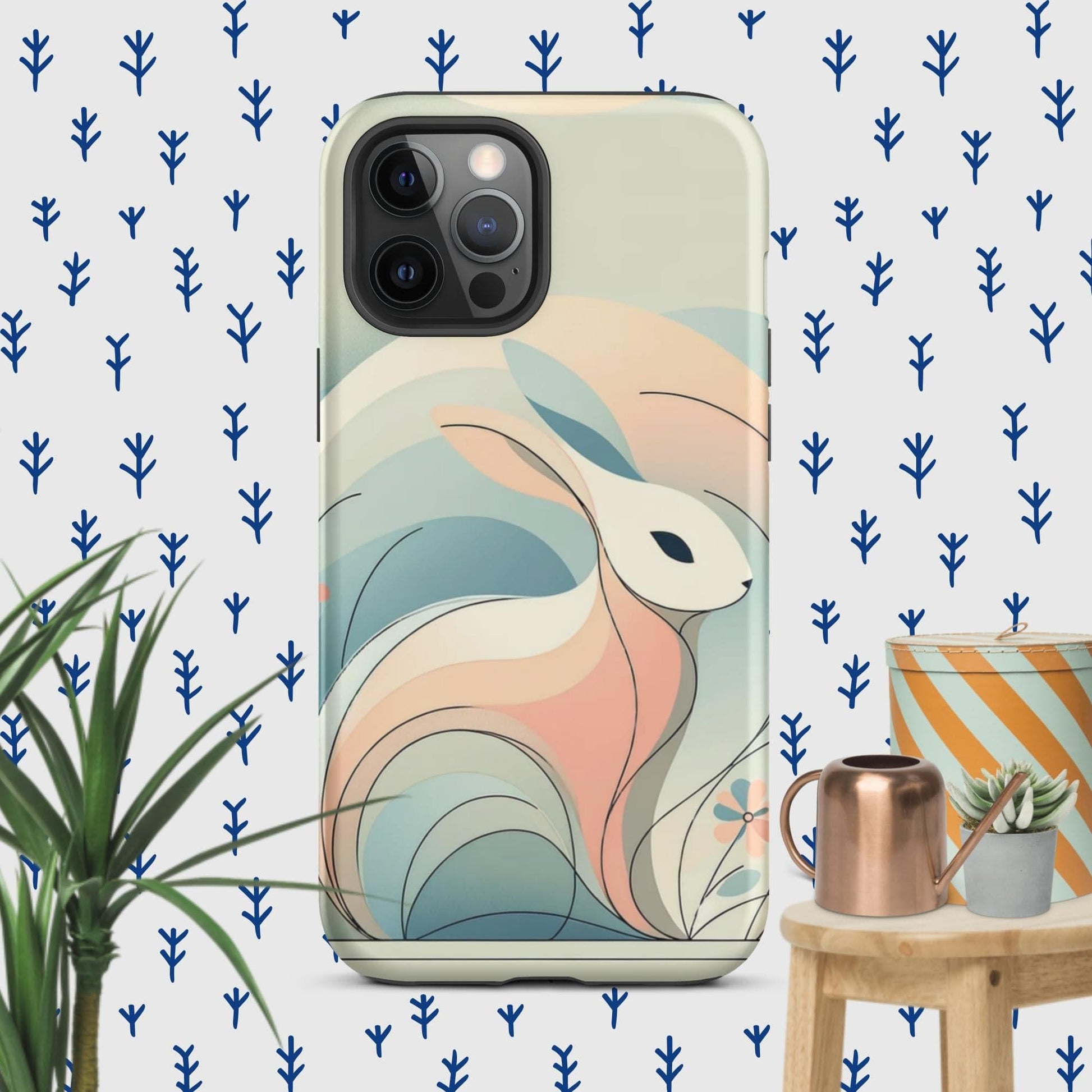 The Hologram Hook Up Matte / iPhone 12 Pro Max Rabbit Icon Tough Case for iPhone®