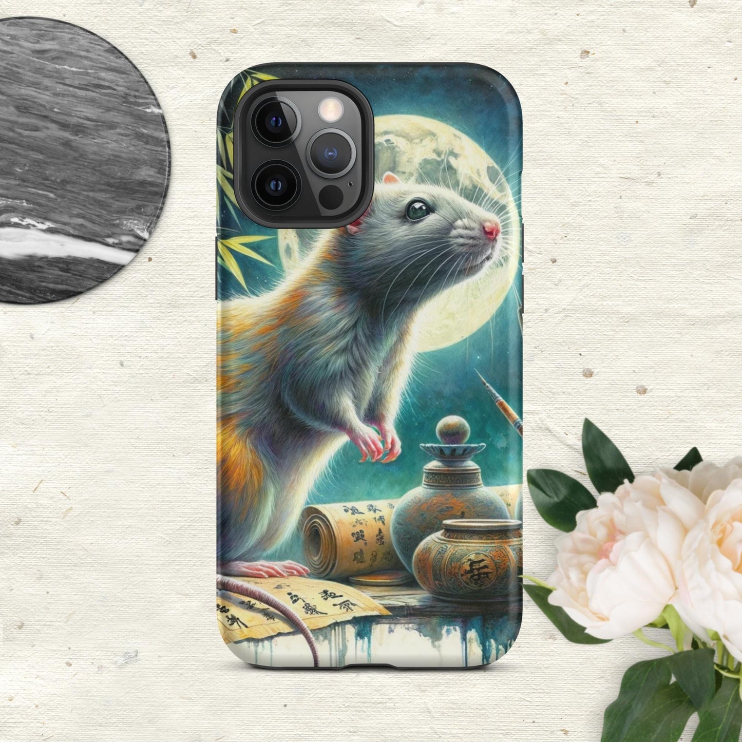 The Hologram Hook Up Matte / iPhone 12 Pro Max Rat Tough Case for iPhone®