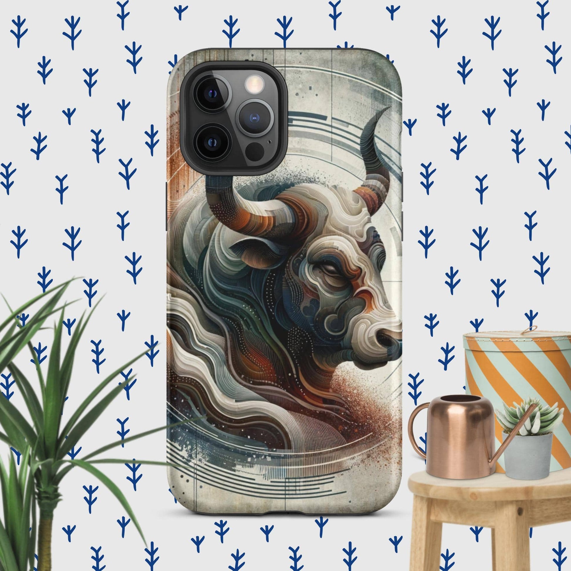 The Hologram Hook Up Matte / iPhone 12 Pro Max Taurus Tough Case for iPhone®