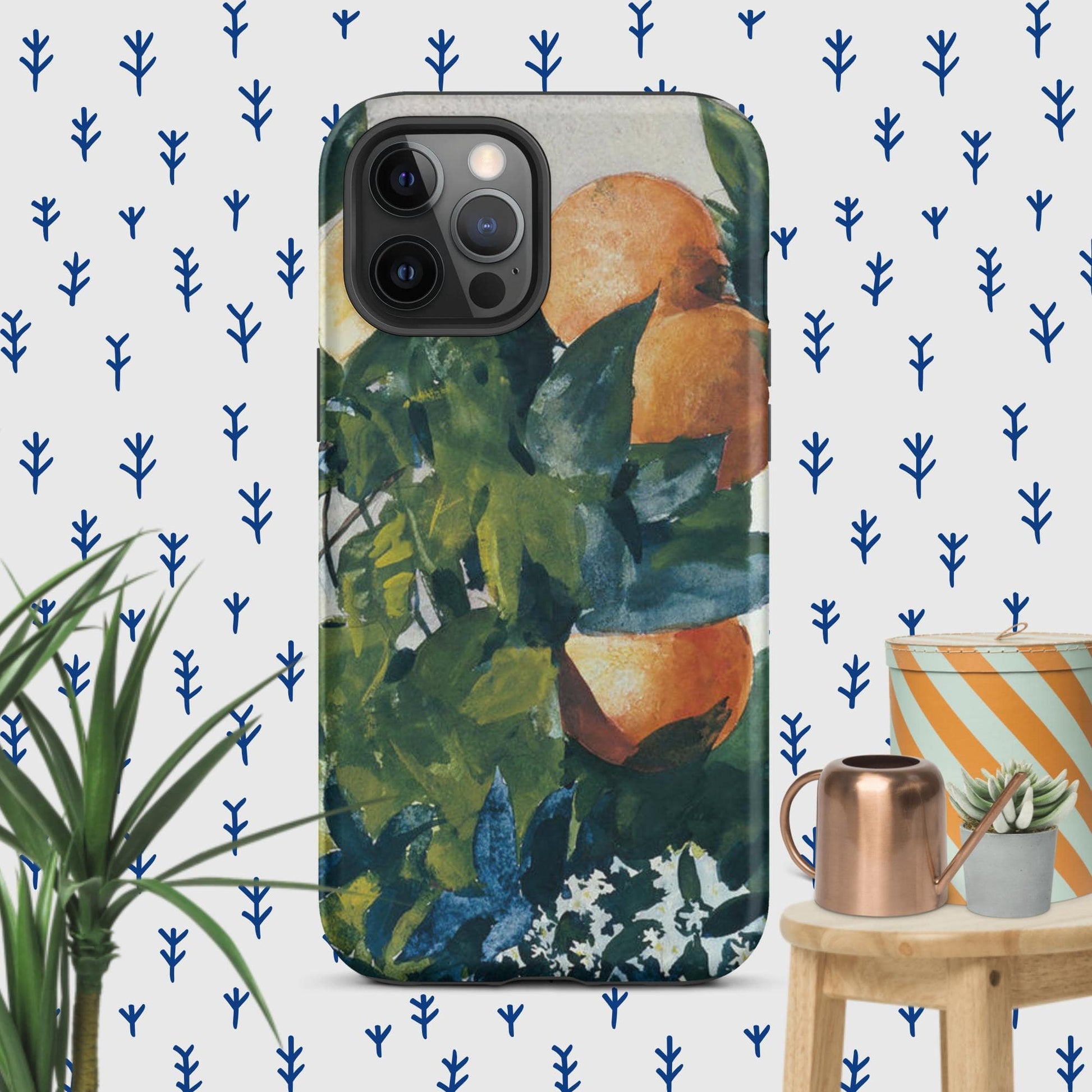 The Hologram Hook Up Matte / iPhone 12 Pro Max Winslow's Oranges Tough Case for iPhone®