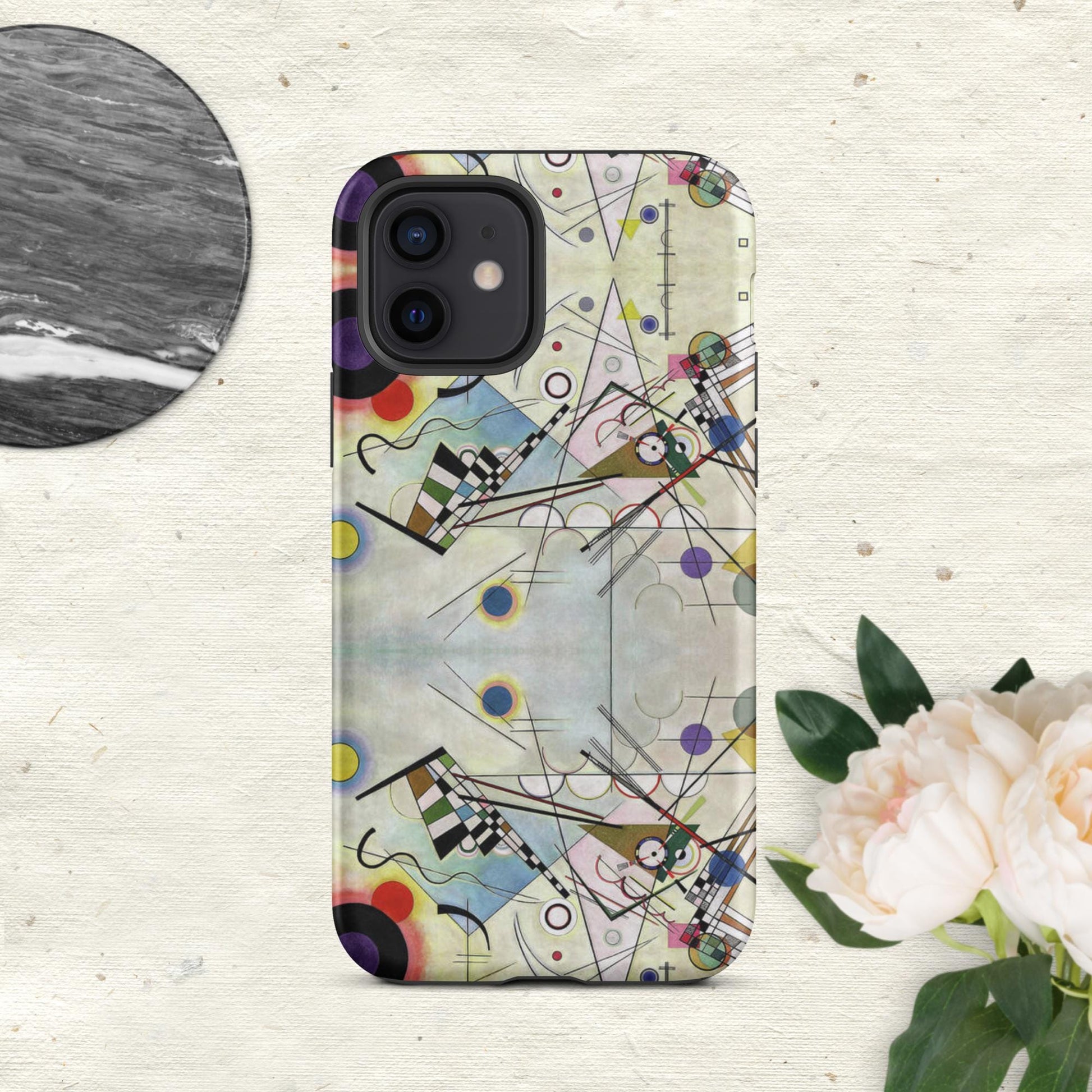 The Hologram Hook Up Matte / iPhone 12 Wassily's Reflection Tough Case for iPhone®