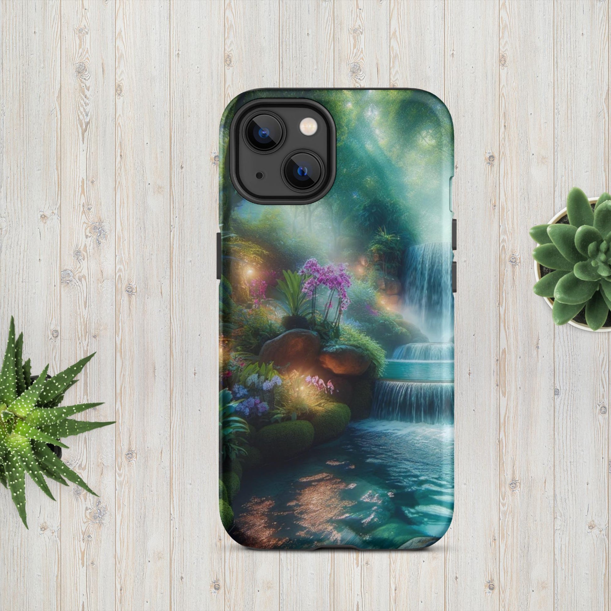 The Hologram Hook Up Matte / iPhone 13 Hidden Secret Tough Case for iPhone®