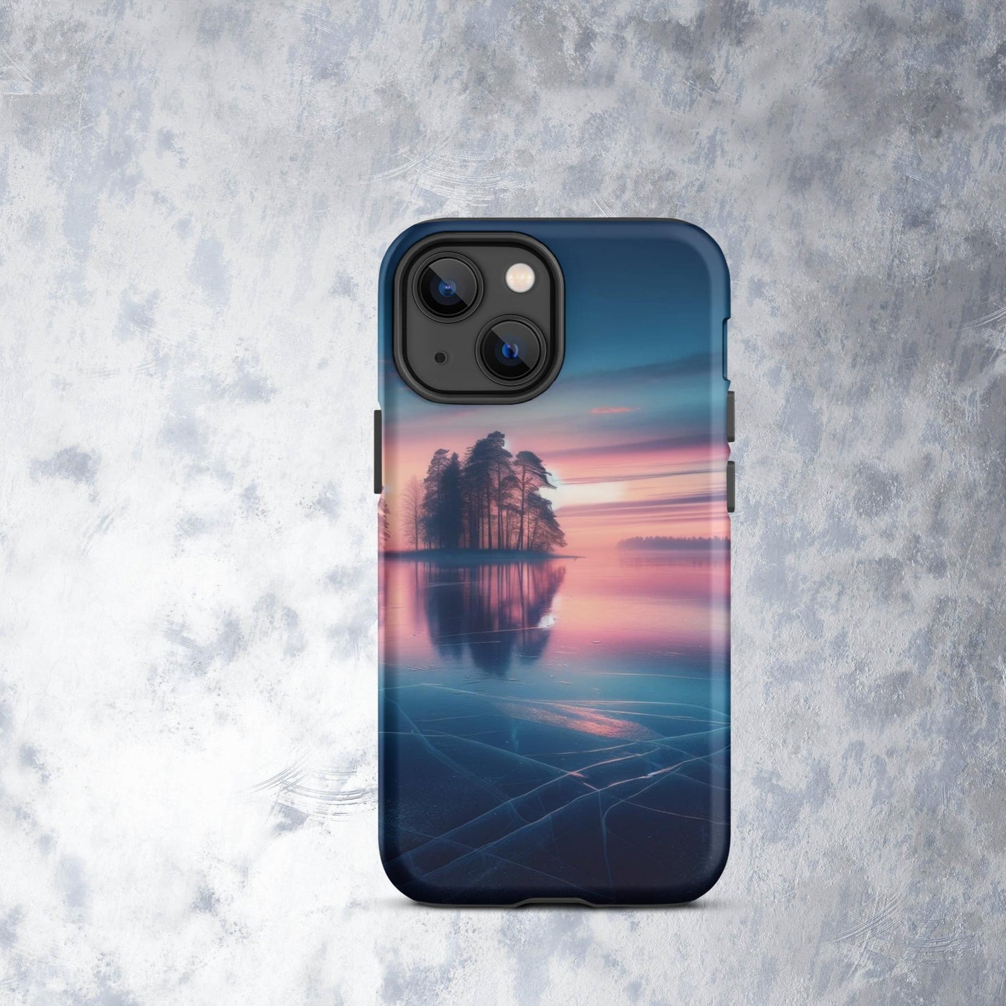 The Hologram Hook Up Matte / iPhone 13 mini Beauty On Ice Tough Case for iPhone®
