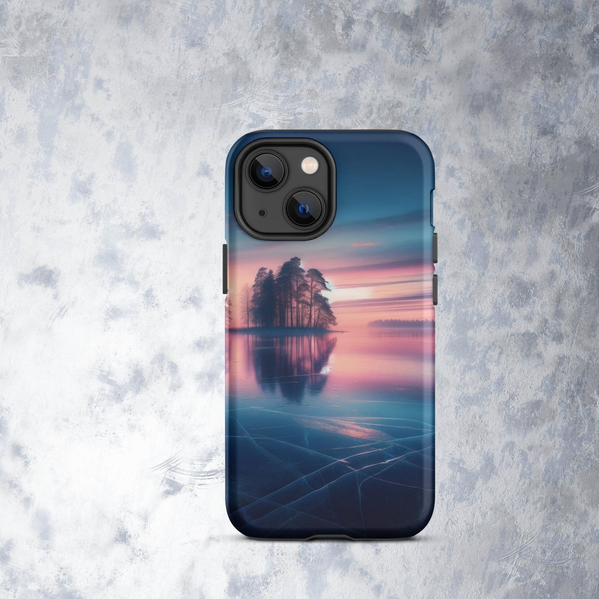The Hologram Hook Up Matte / iPhone 13 mini Beauty On Ice Tough Case for iPhone®