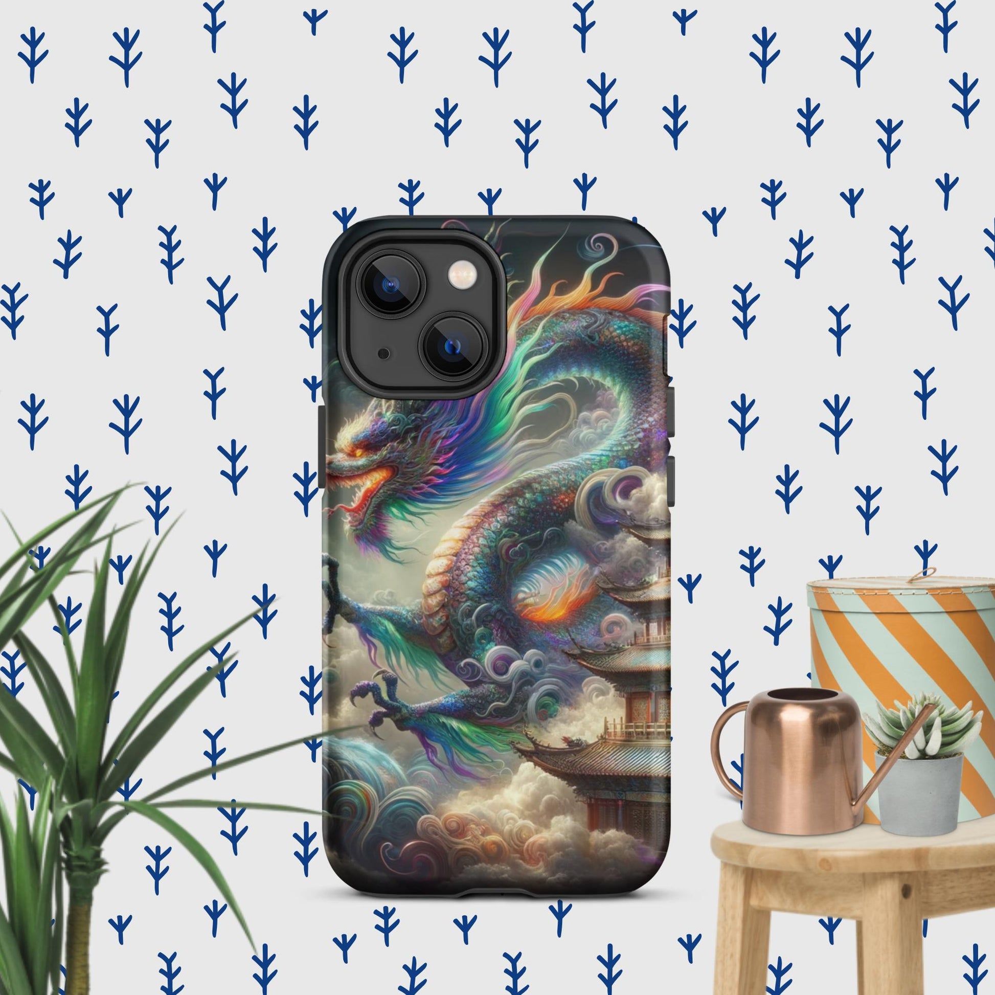 The Hologram Hook Up Matte / iPhone 13 mini Dragon Tough Case for iPhone®