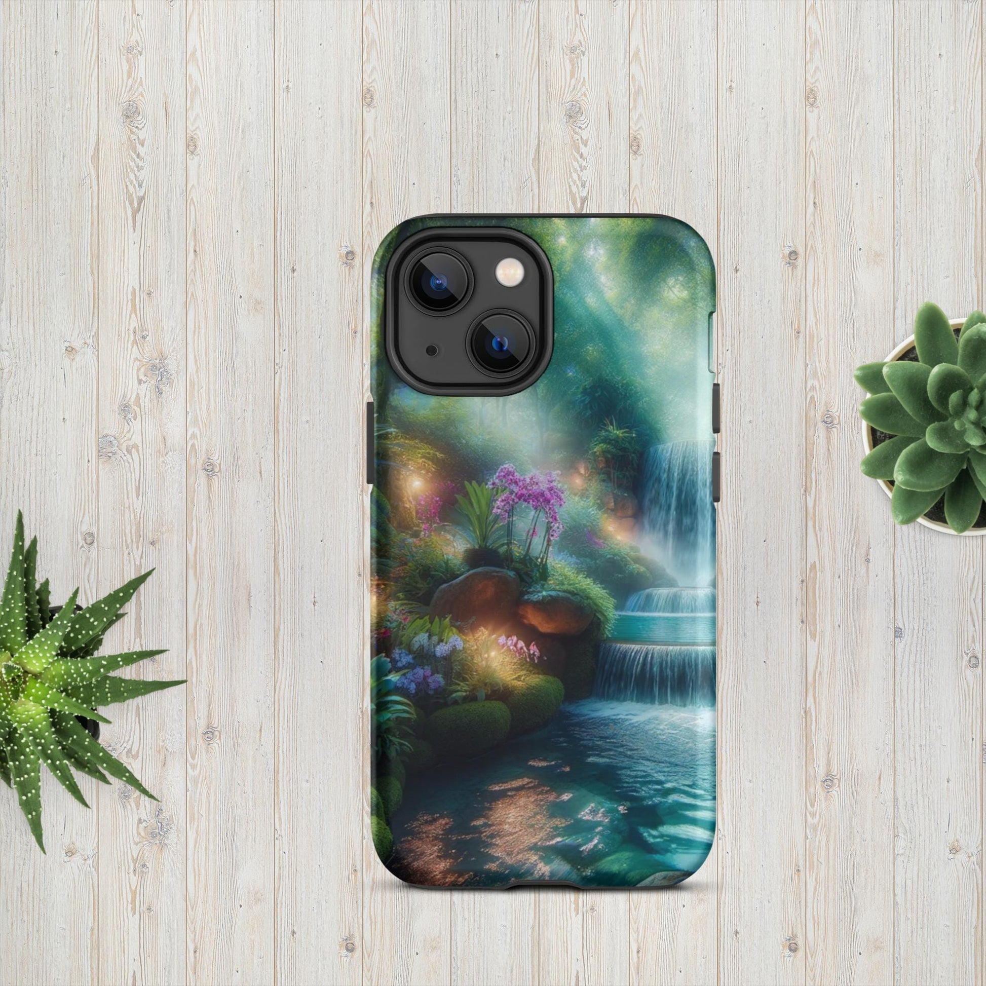 The Hologram Hook Up Matte / iPhone 13 mini Hidden Secret Tough Case for iPhone®