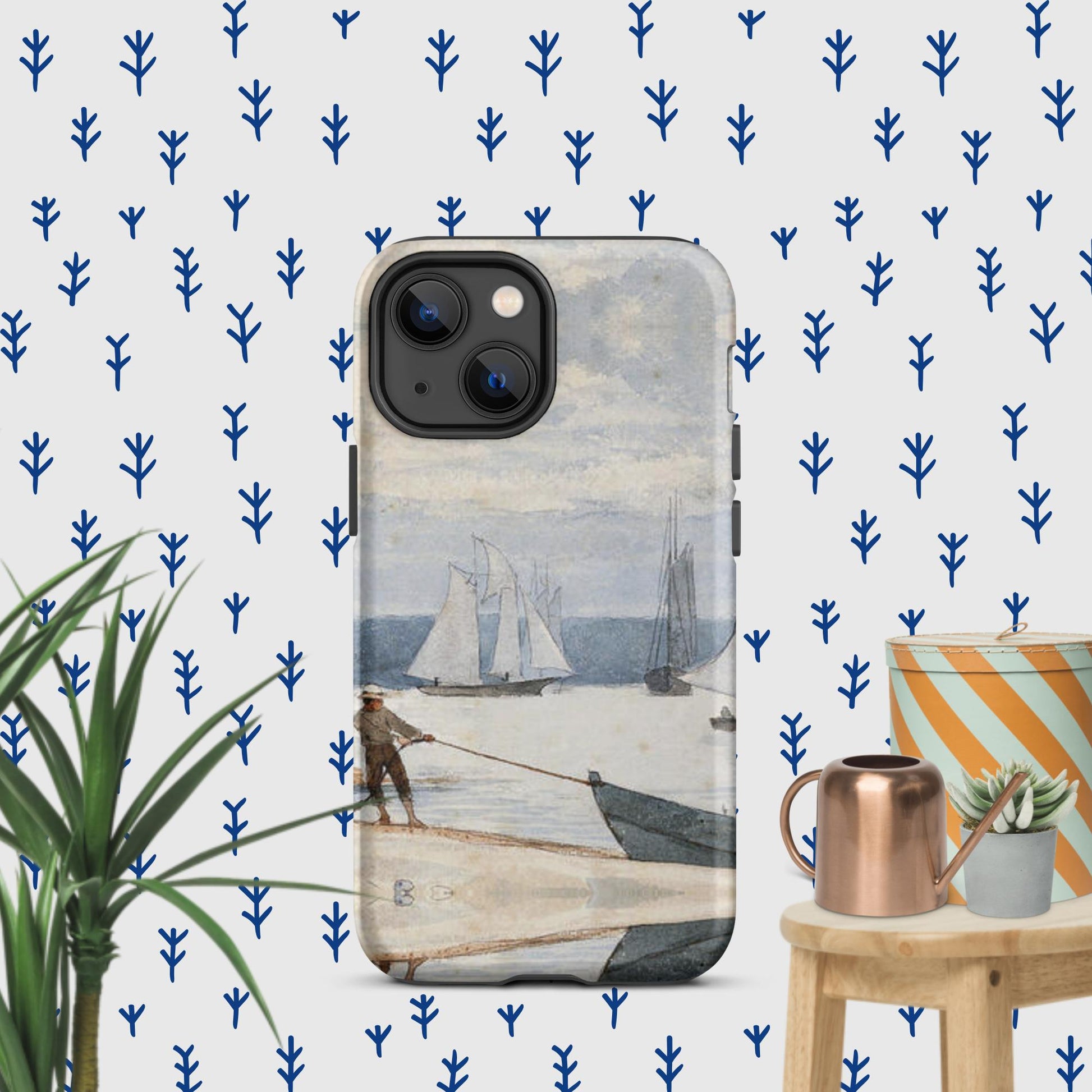 The Hologram Hook Up Matte / iPhone 13 mini Homer's Dory Tough Case for iPhone®