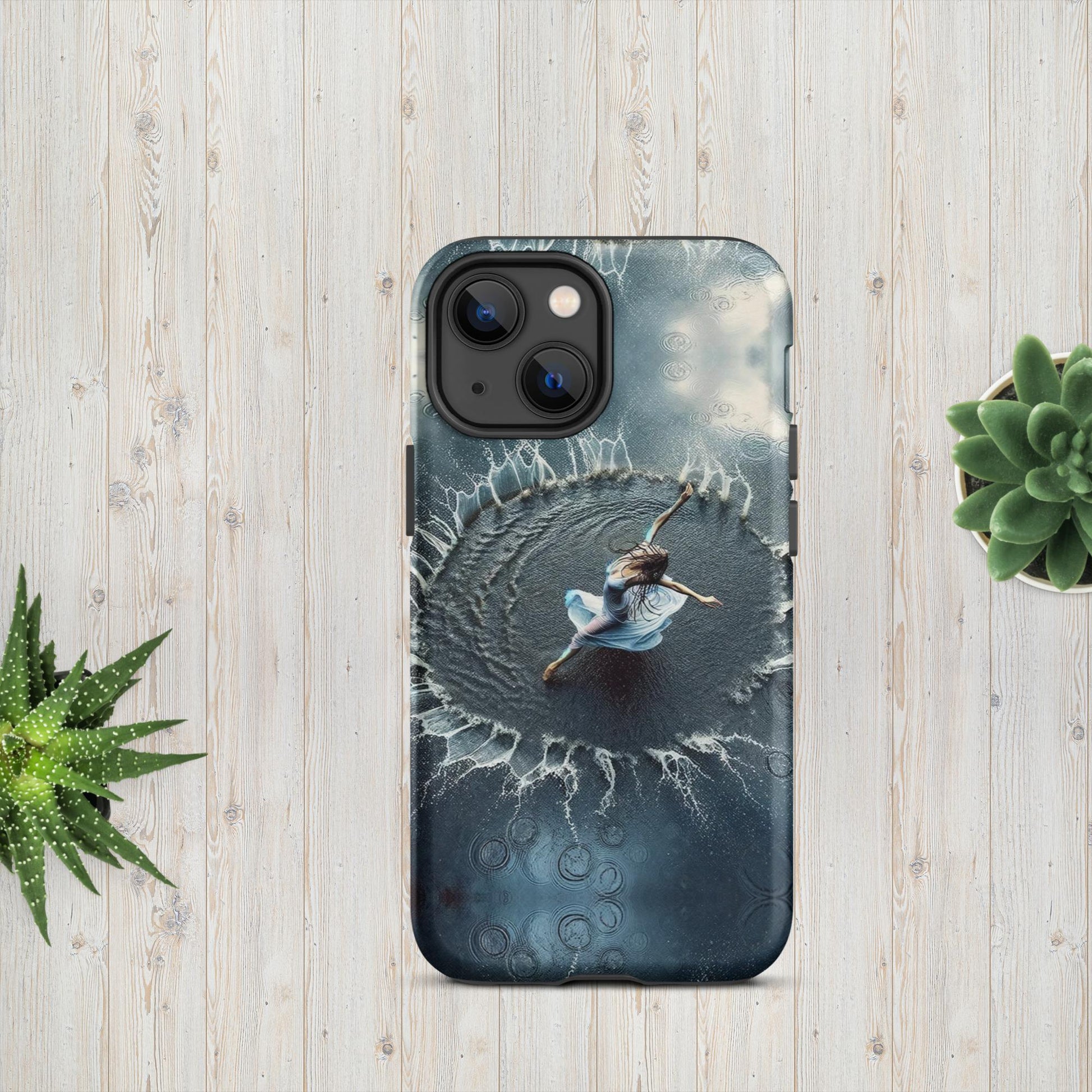 The Hologram Hook Up Matte / iPhone 13 mini Puddle Dance Tough Case for iPhone®