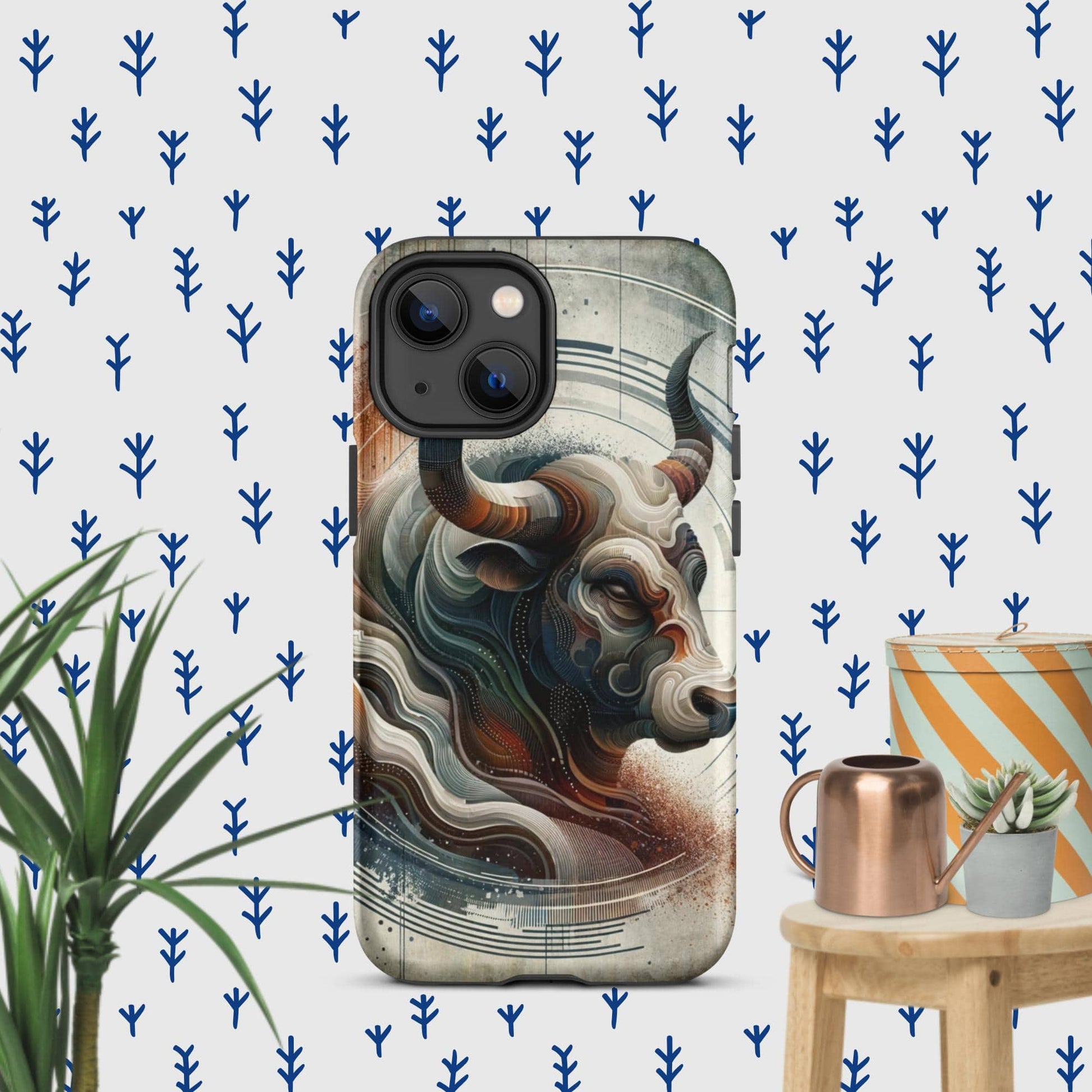 The Hologram Hook Up Matte / iPhone 13 mini Taurus Tough Case for iPhone®