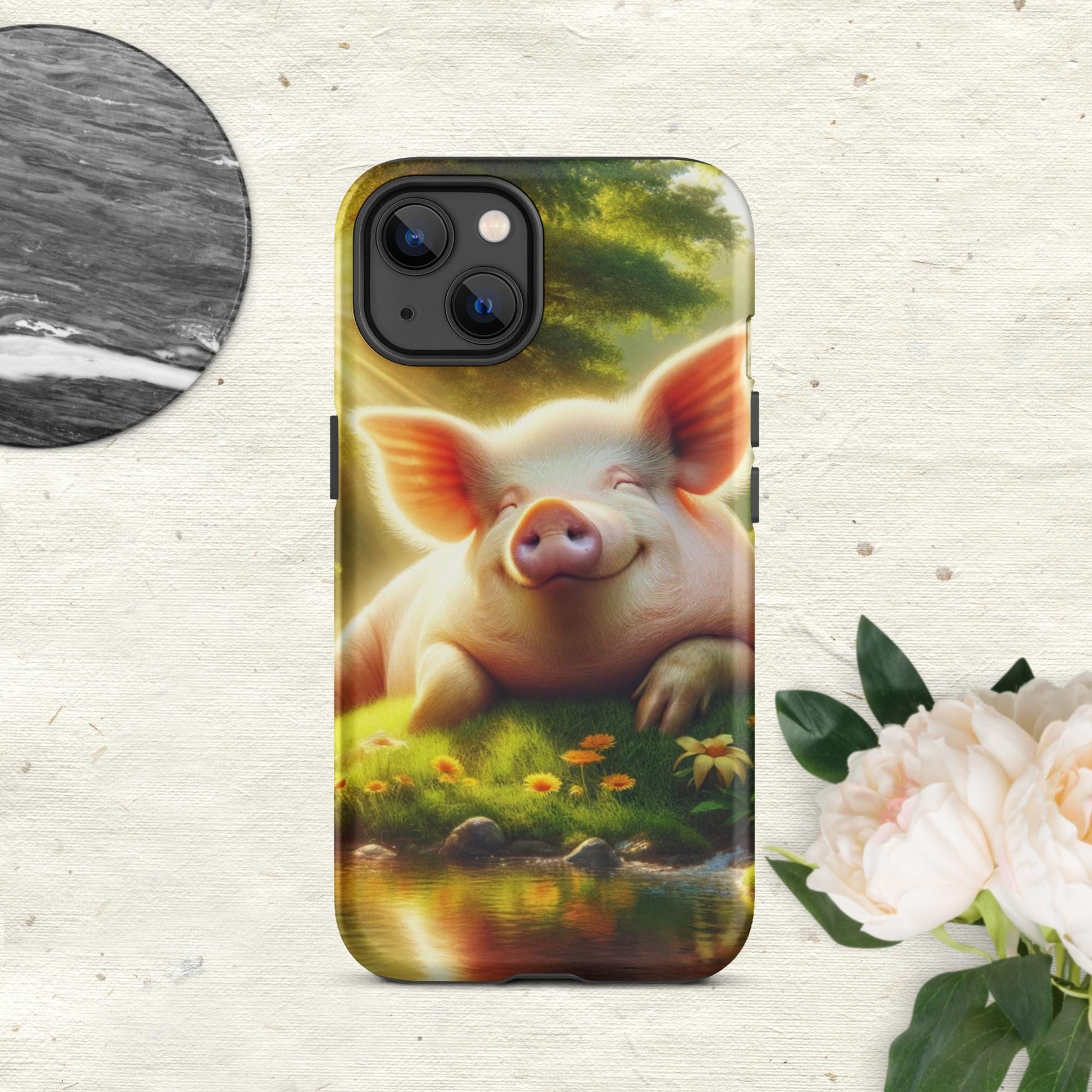 The Hologram Hook Up Matte / iPhone 13 Pig Tough Case for iPhone®