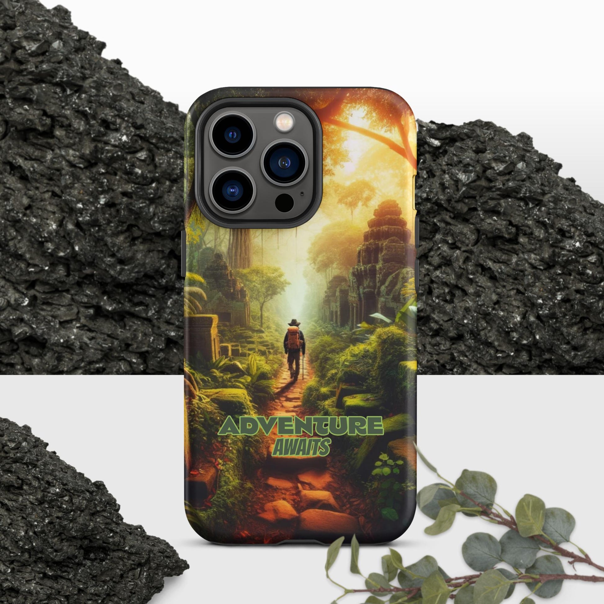Trendyguard Matte / iPhone 13 Pro Adventure Awaits Tough Case for iPhone®