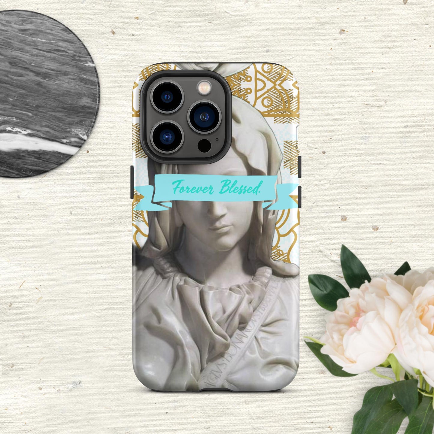 The Hologram Hook Up Matte / iPhone 13 Pro Forever Blessed Tough Case for iPhone®