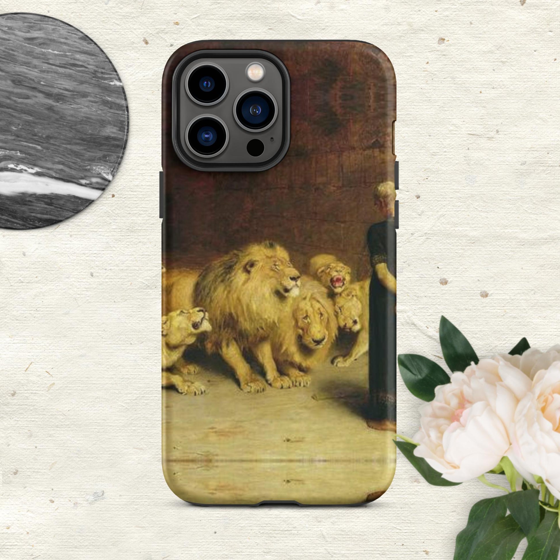 The Hologram Hook Up Matte / iPhone 13 Pro Max Briton's Lions Tough Case for iPhone®