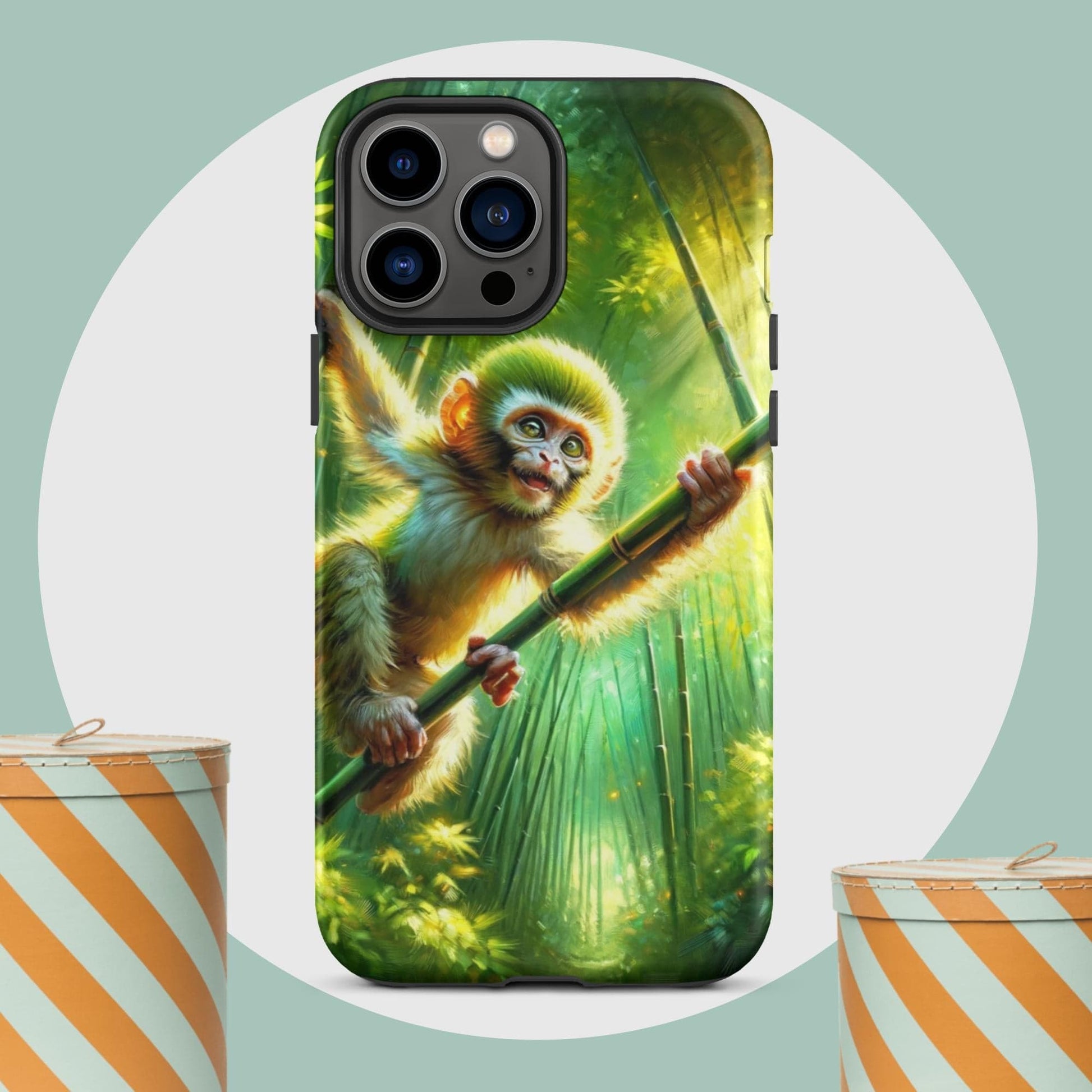 The Hologram Hook Up Matte / iPhone 13 Pro Max Monkey Tough Case for iPhone®