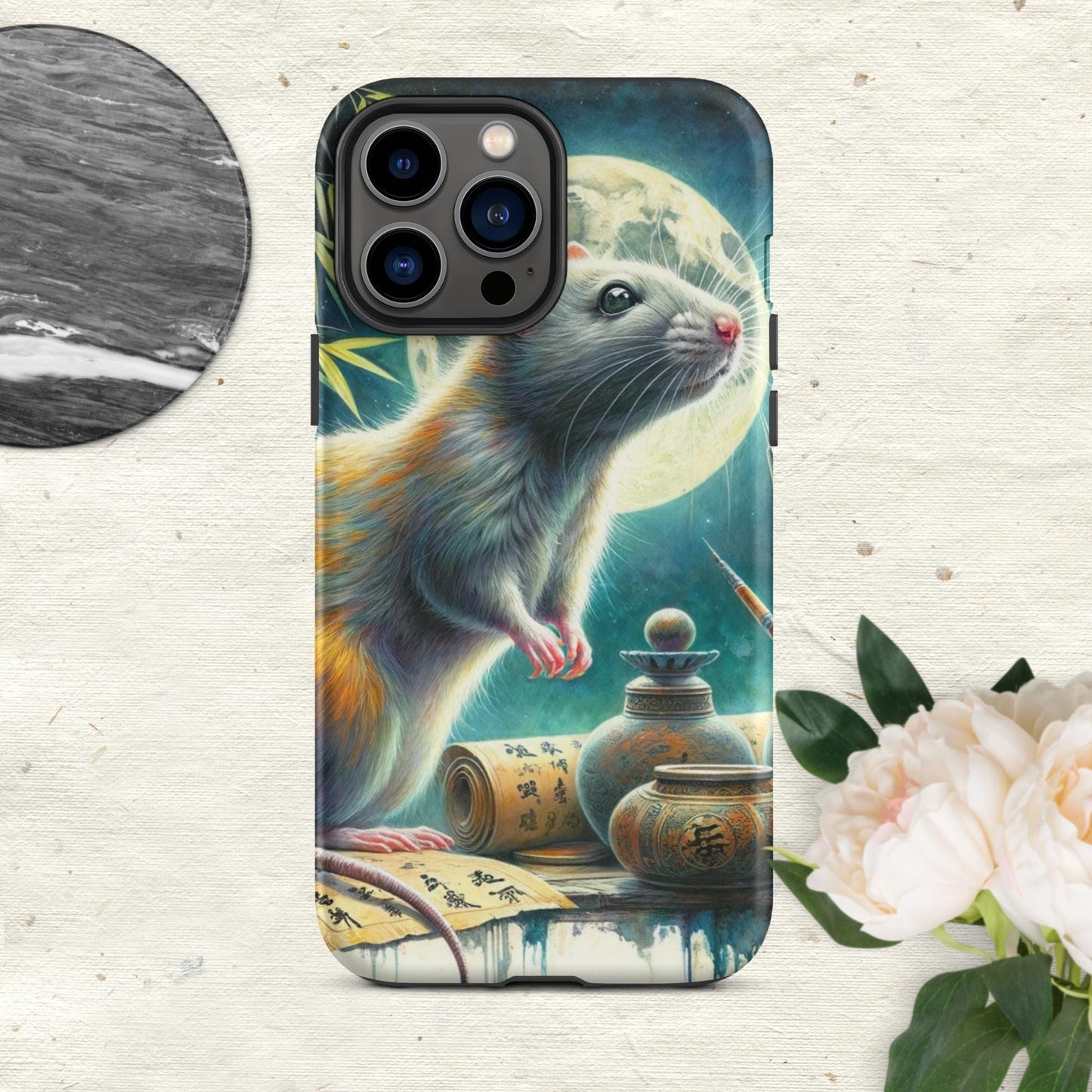 The Hologram Hook Up Matte / iPhone 13 Pro Max Rat Tough Case for iPhone®