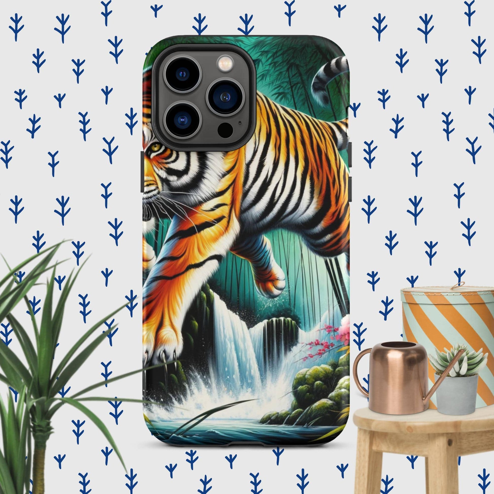 The Hologram Hook Up Matte / iPhone 13 Pro Max Tiger Tough Case for iPhone®